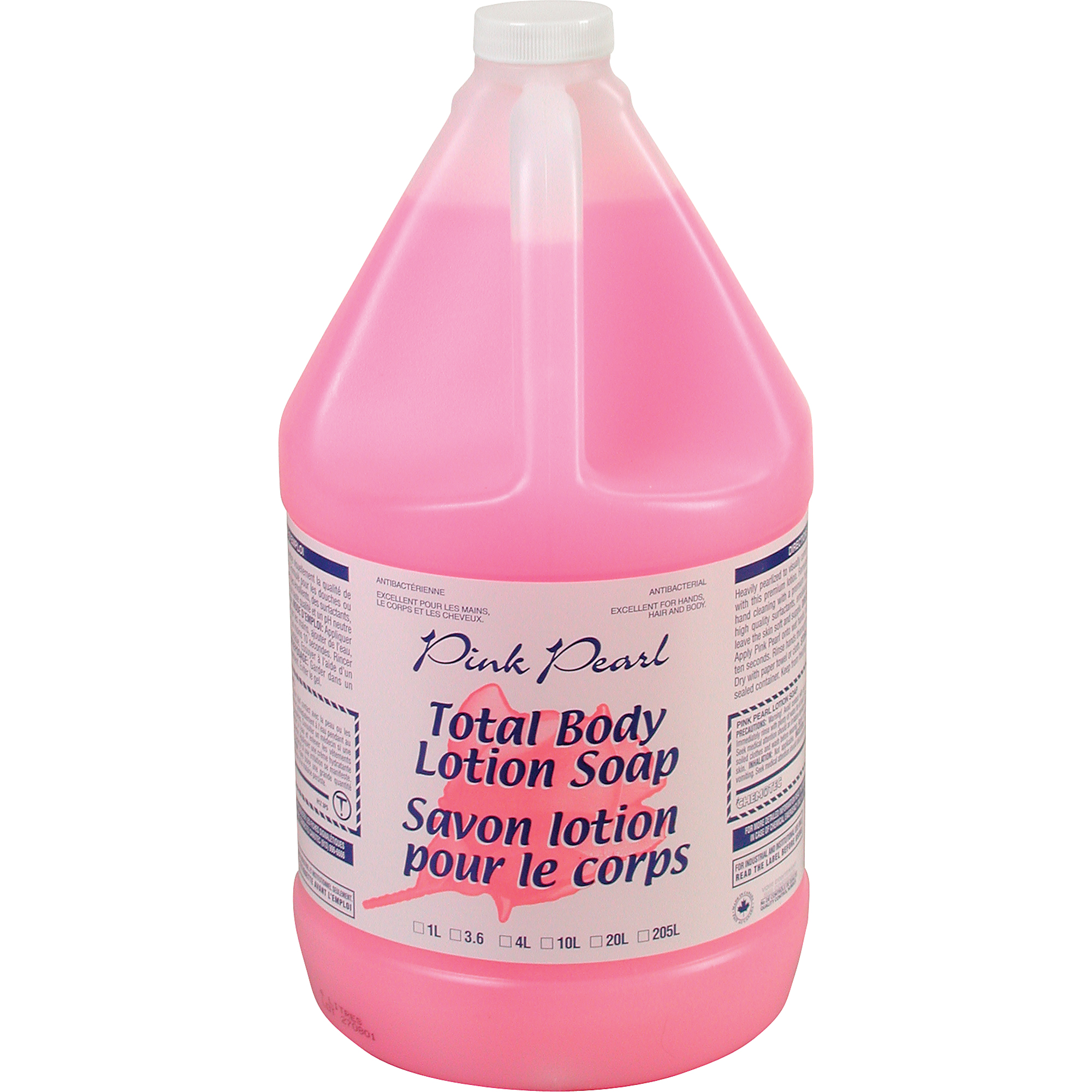 Savon liquide pour le corps Pink Pearl Total, Liquide, 4 L, Parfumé