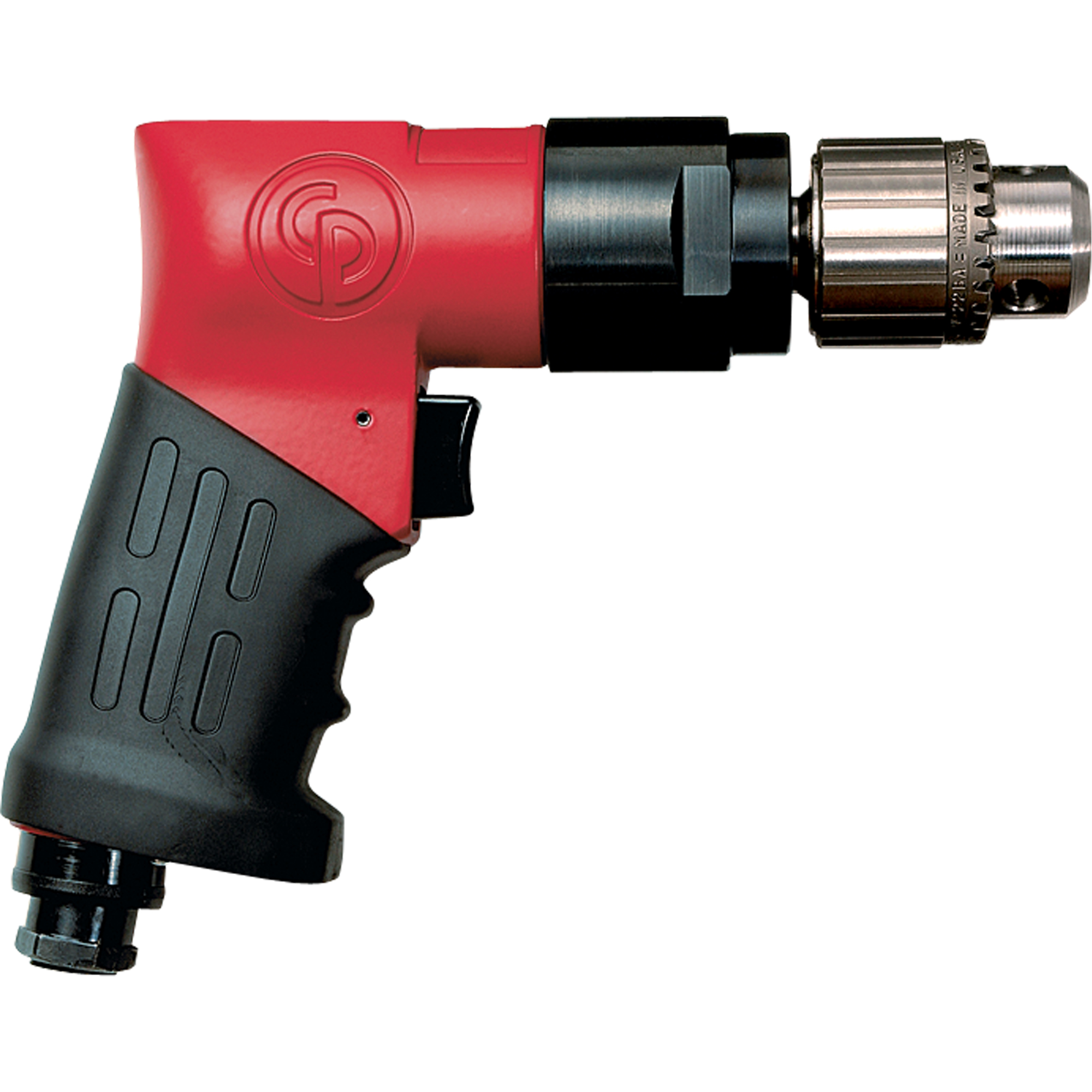 Perceuses non réversibles, 21 pi³/min, 1/4" NPTF, 89 dBA, 3/8" mandrin, Avec clé