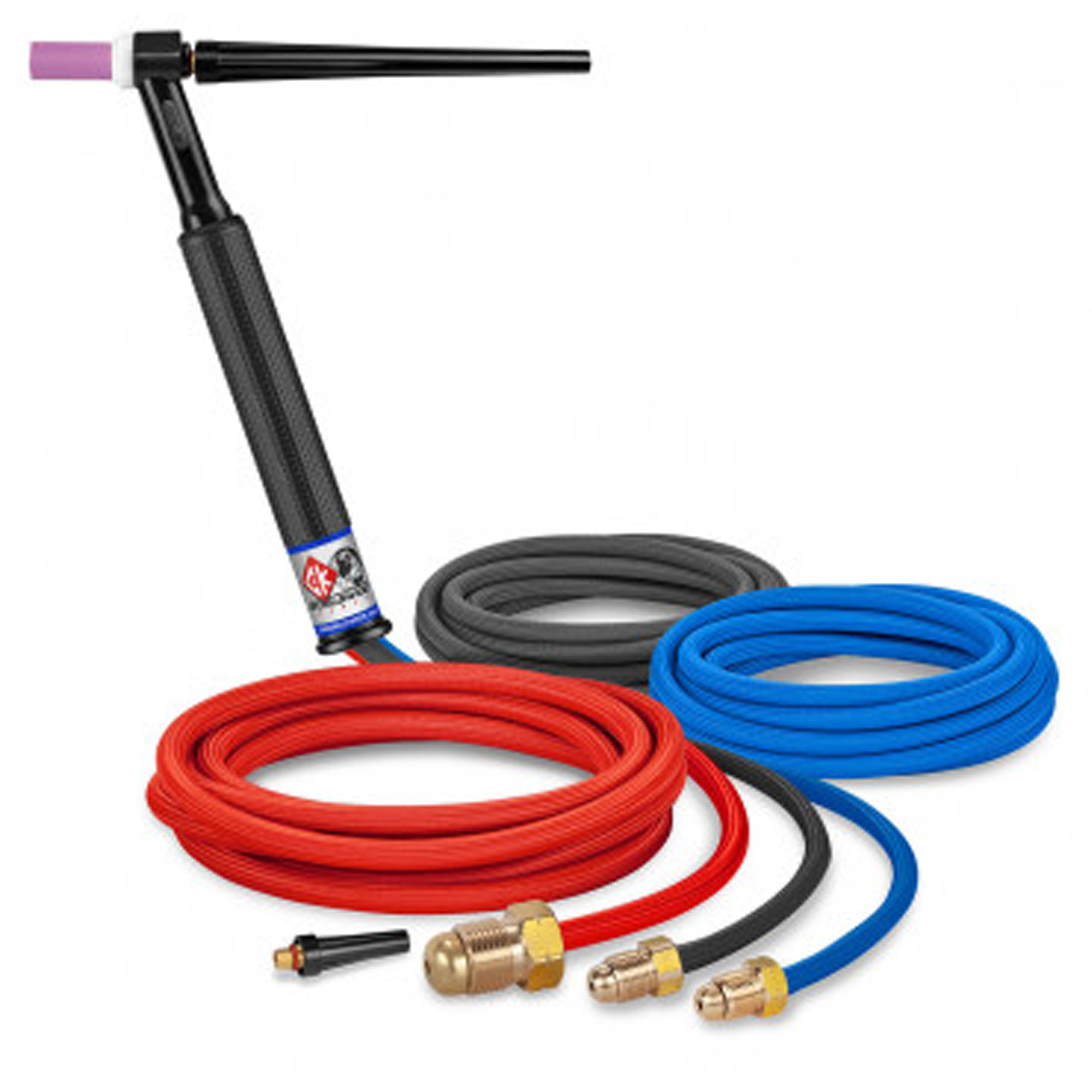Chalumeau de soudage à l'arc TIG avec tête flexible, 300 A