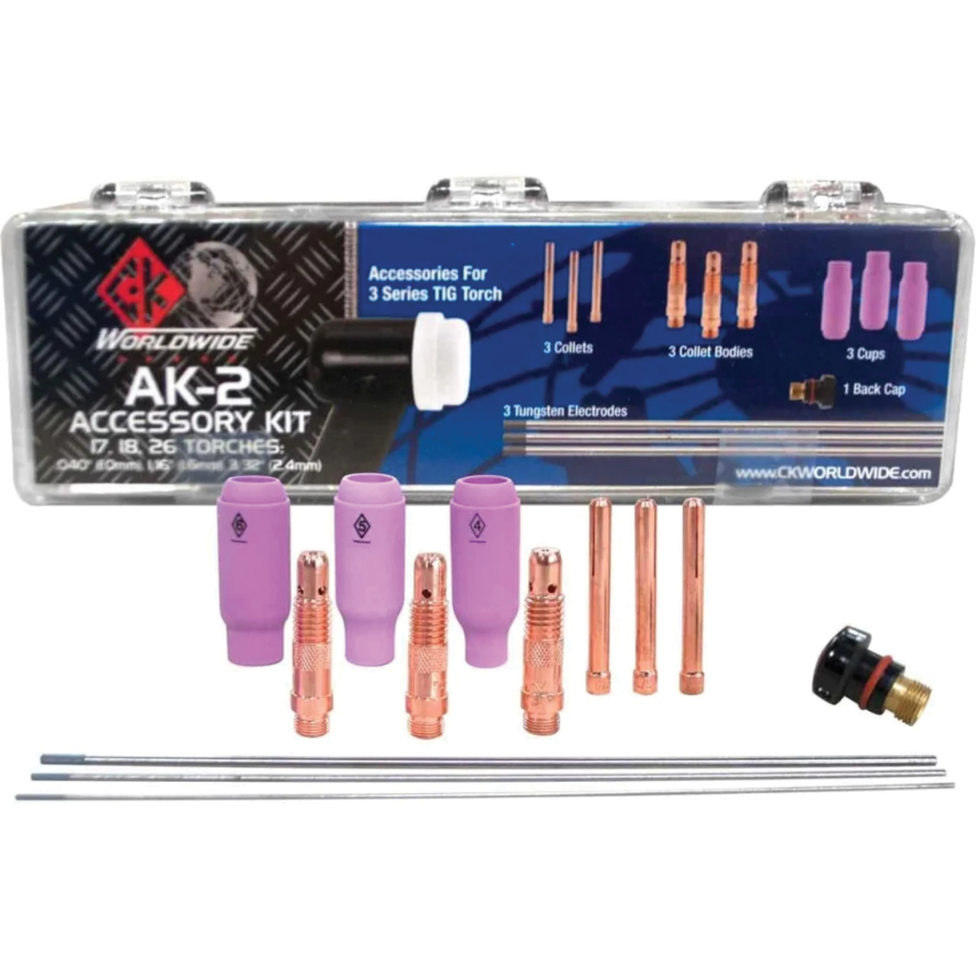 Trousses d'accessoires pour chalumeaux - Séries WP-17, WP-17V