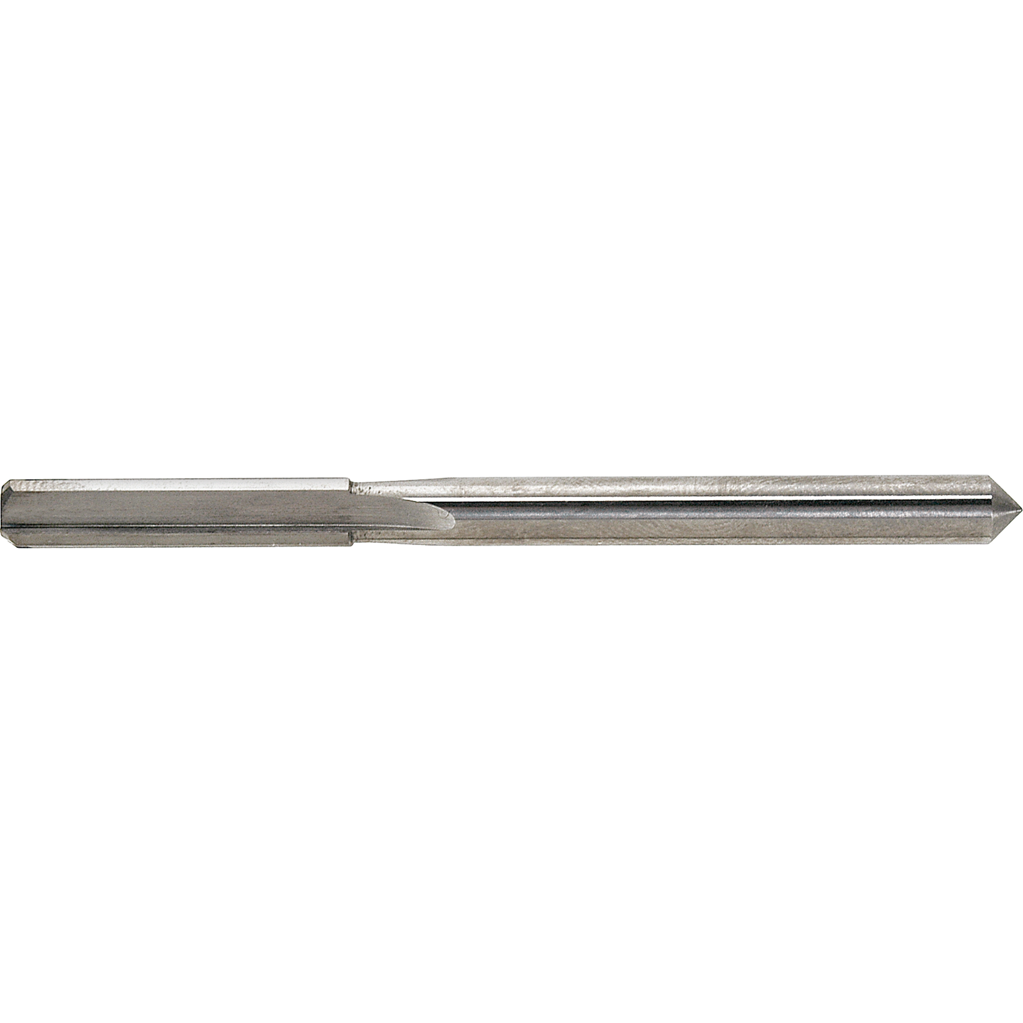 Alésoir à machine, 1/4", cannelure Droit, Carbure