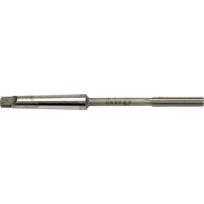 Alésoir à machine, 3/8", cannelure Droit, Acier rapide, tige Conique