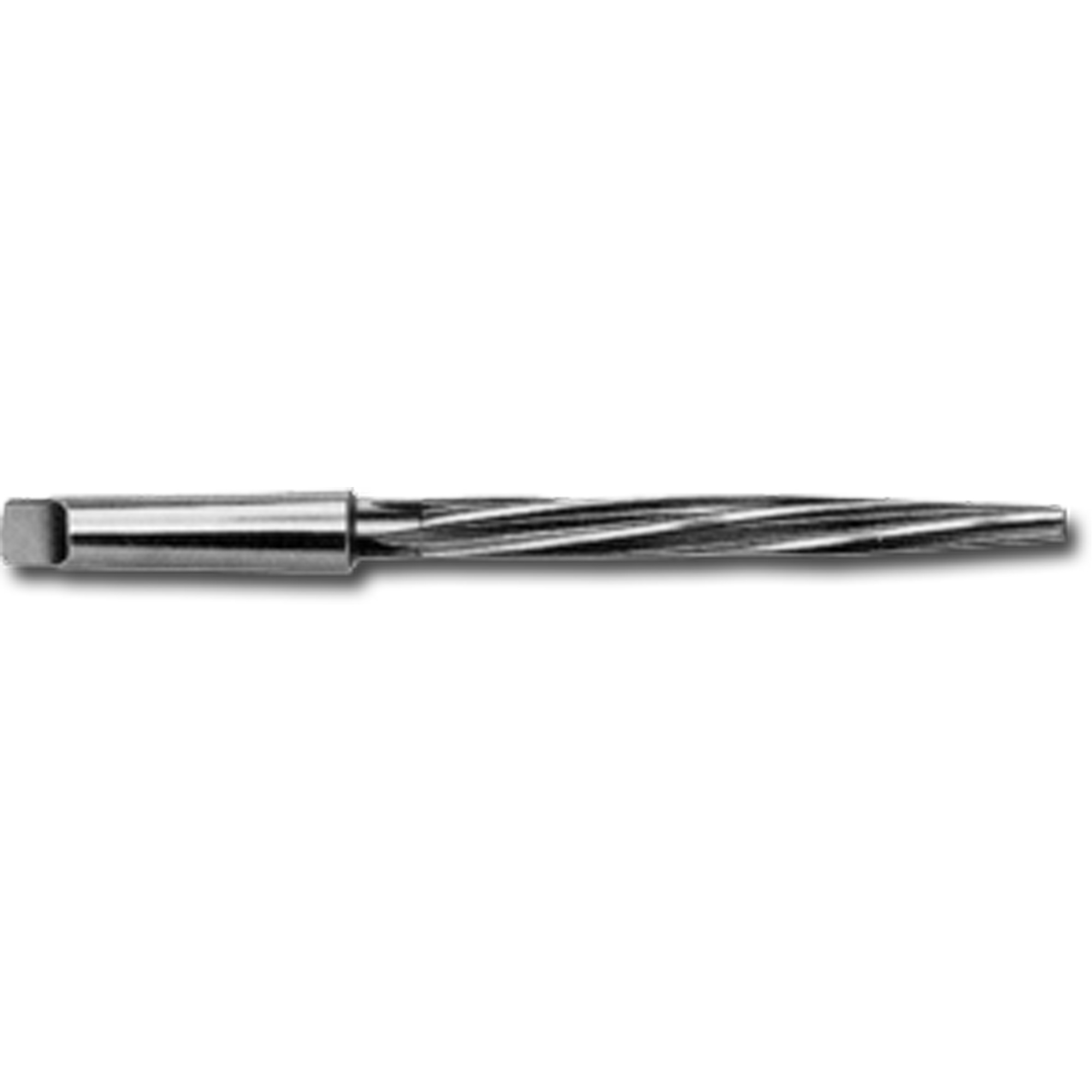 Alésoir de chaudronnerie, 1-1/16", Cannelure Spirale, Acier rapide, Tige MTS
