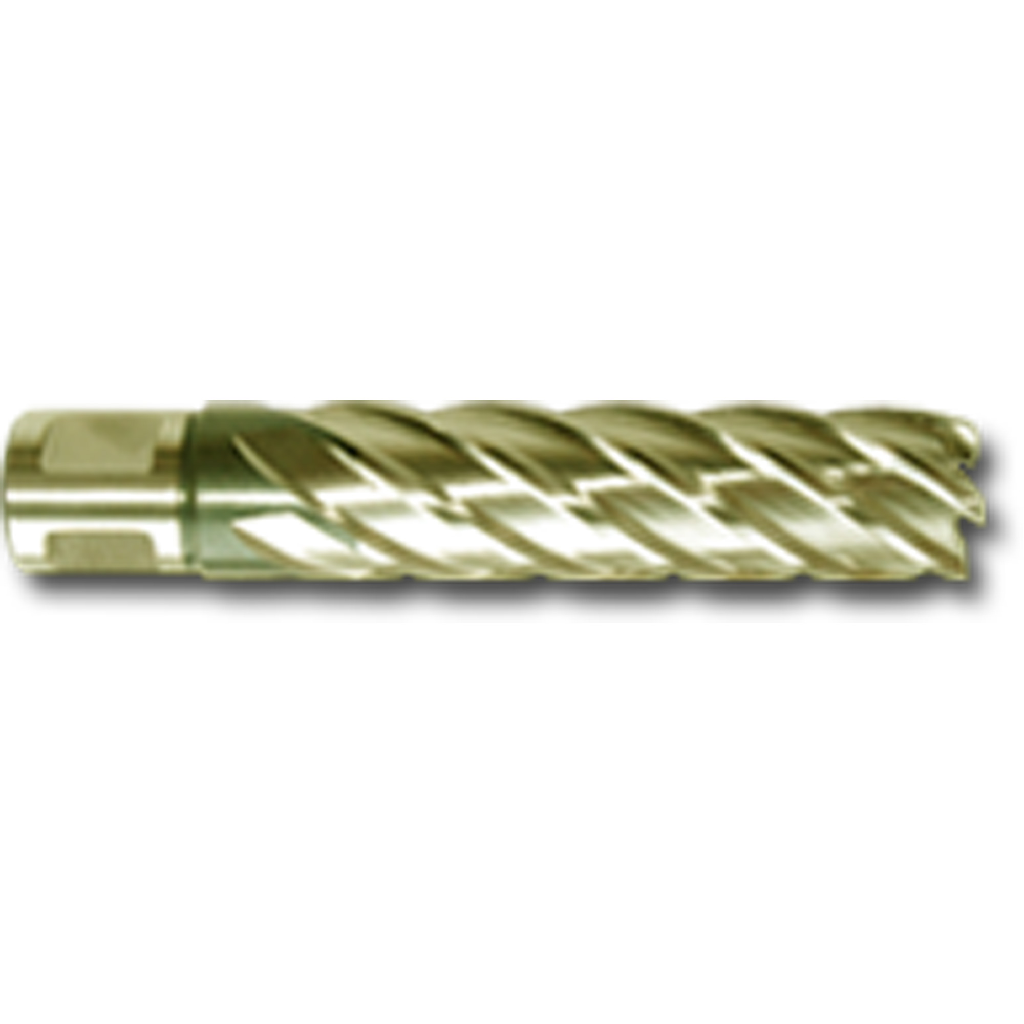 Couteau annulaire, Diamètre de 1-1/4", Acier rapide au cobalt, Profondeur de la coupe de 1", Tige 3/4"