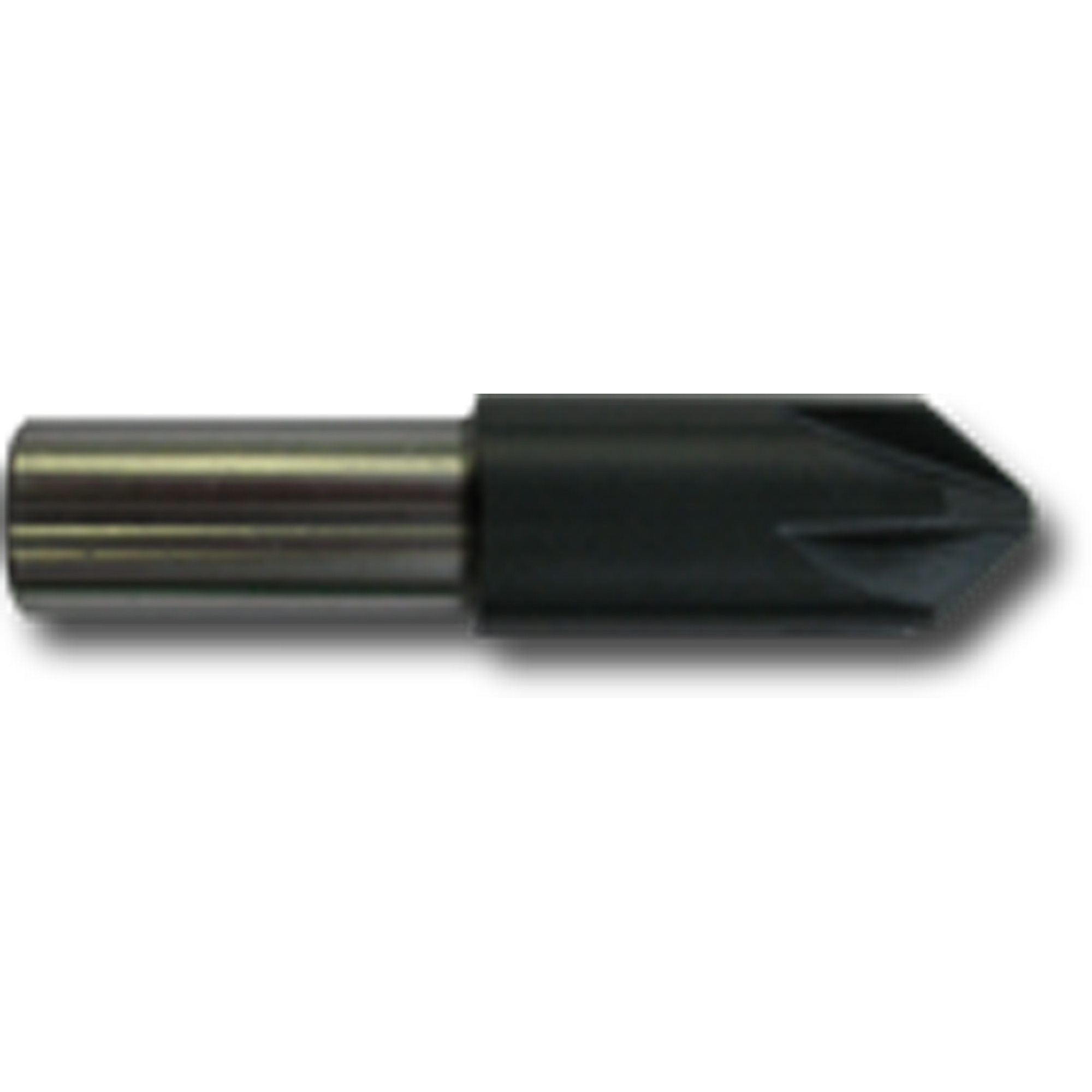 Fraise conique, 1/2", Acier rapide, Angle de 82°, 6 cannelures
