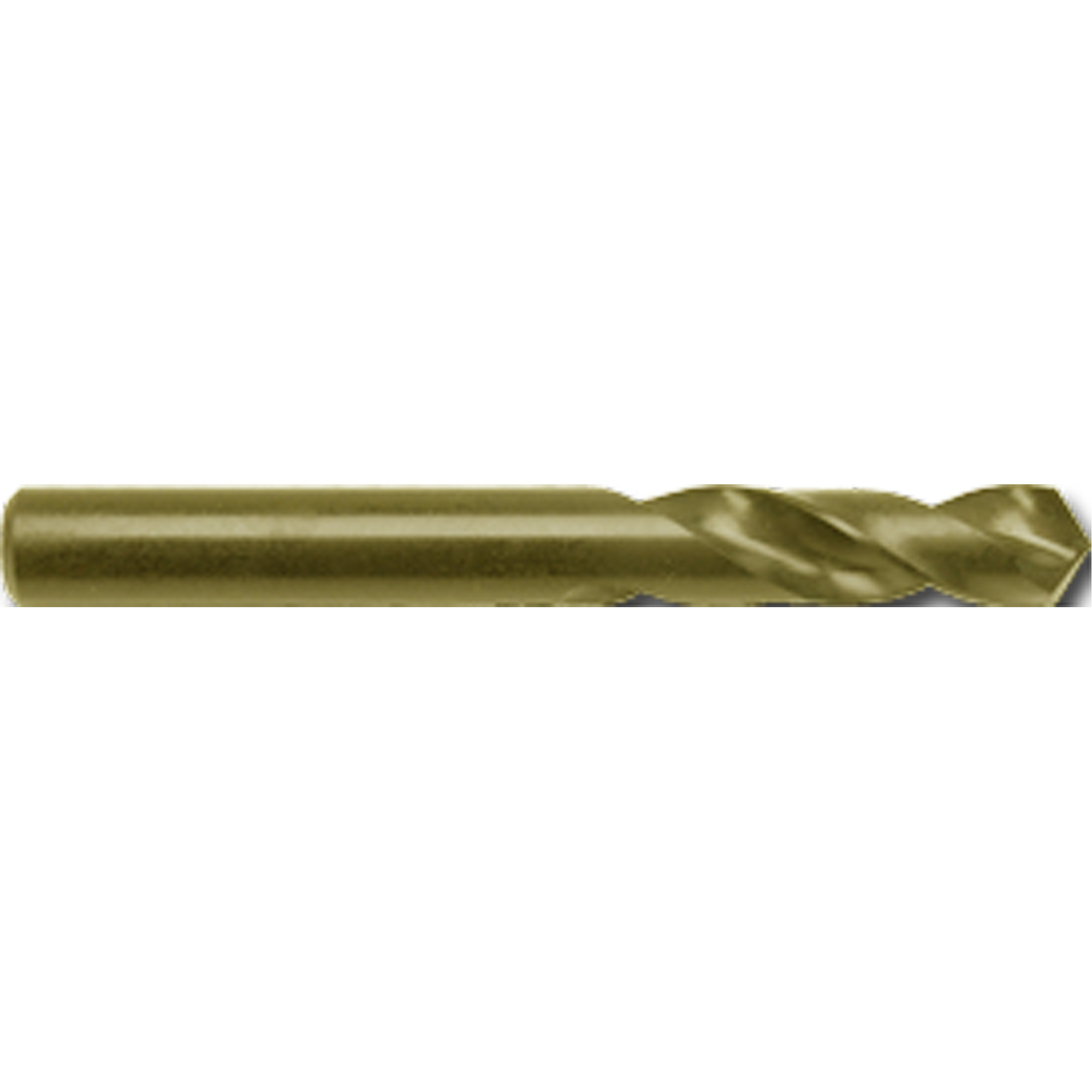 Foret de machine à vis extra courte, 13 mm, Acier rapide au cobalt, Cannelure 51 mm