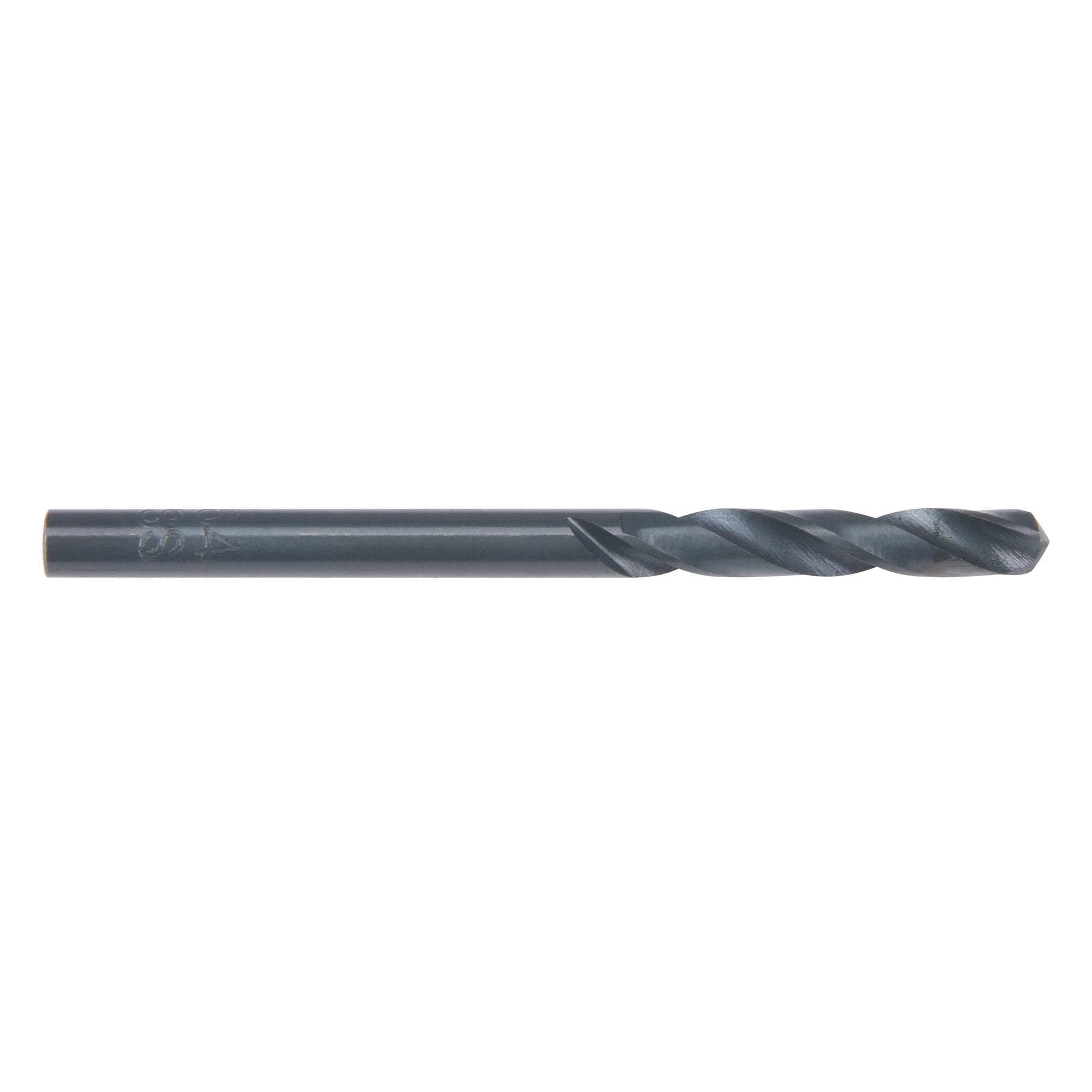 Mèche machine à vis série extra-courte, 9/64", Acier rapide, Cannelure 25/32", Pointe de 135°