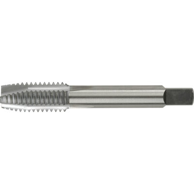 Taraud d'entretien à cannelure droite, Acier rapide, Filet de 1/2"-13, 3-3/8" l