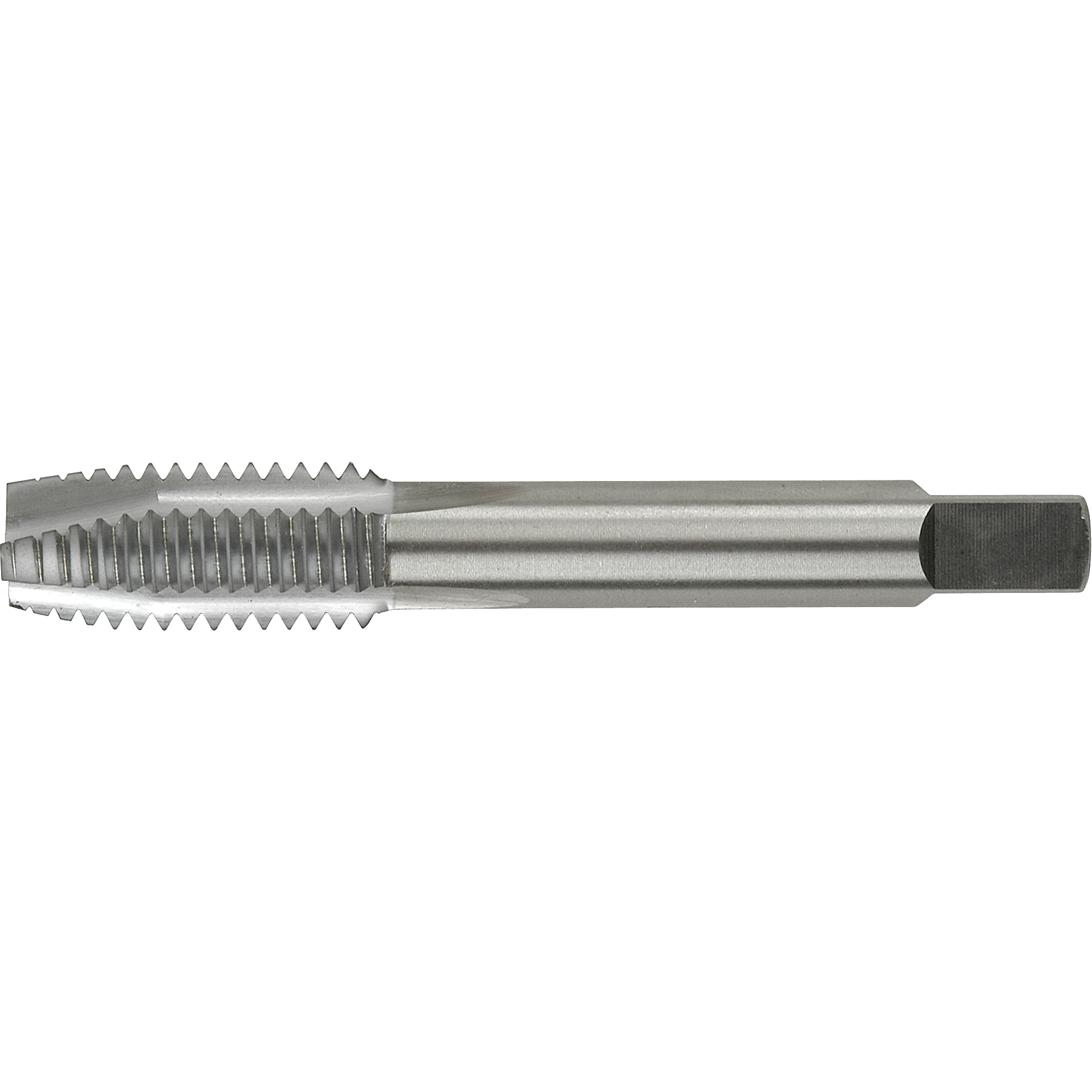 Taraud d'entretien à cannelure droite, Acier rapide, Filet de 1/2"-13, 3-3/8" l