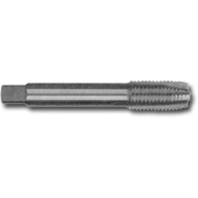 Taraud d'entretien à cannelure droite, Acier rapide, Filet de 8-32, 2-1/8" l