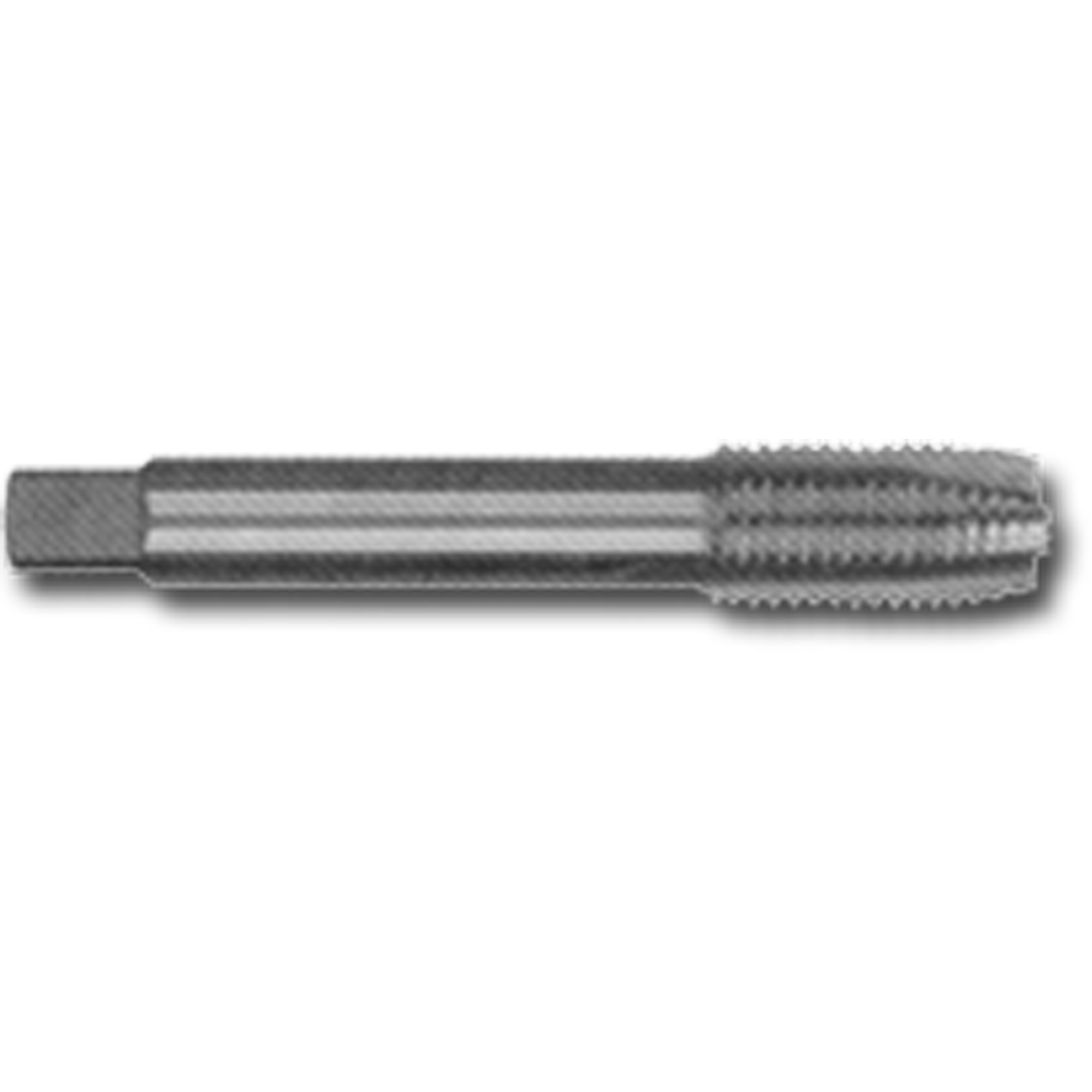 Taraud d'entretien à cannelure droite, Acier rapide, Filet de 1/2"-20, 3-3/8" l