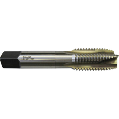 Taraud machine à cannelure spirale Bright Wizard, Filet de 1/2"-13, 3-3/8" l