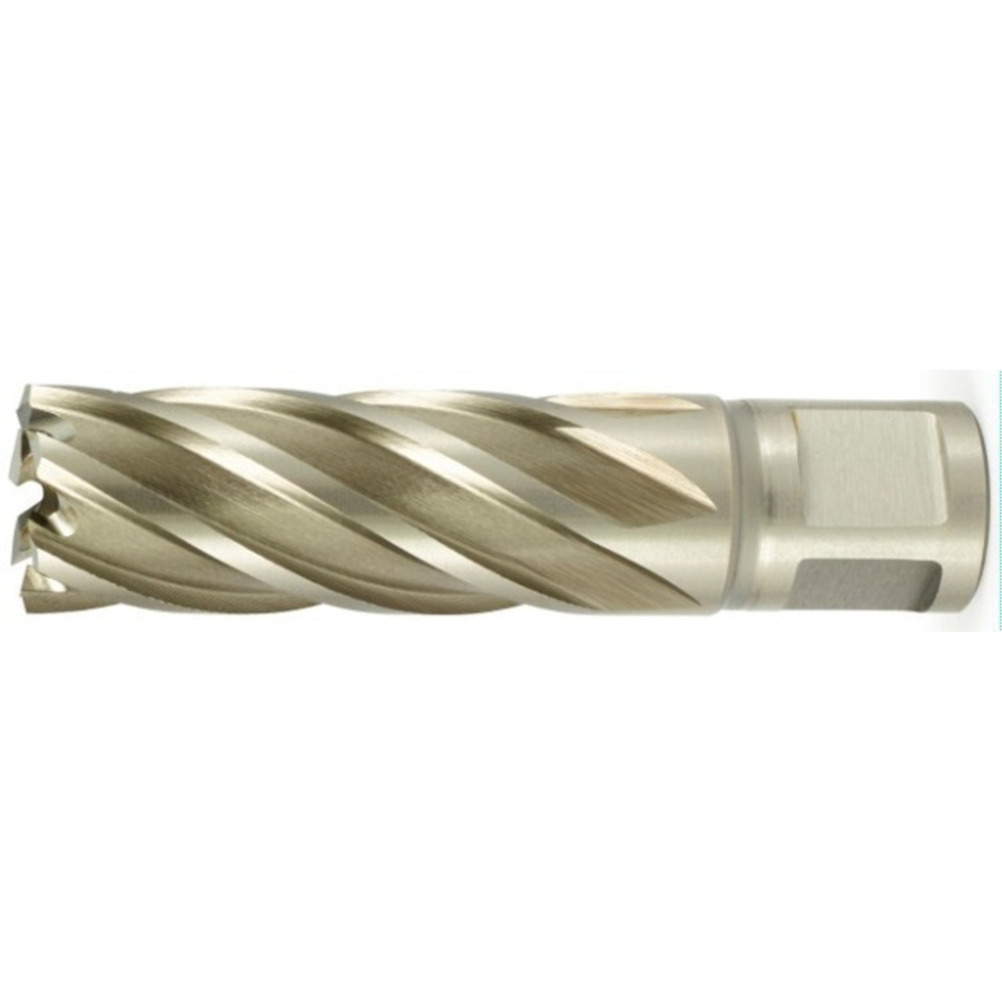 Couteau annulaire long 4501, Diamètre de 1-1/4", Acier rapide, Profondeur de la coupe de 2", Tige 3/4"