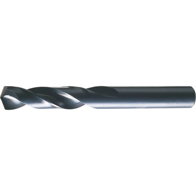 Foret long série extra-courte, 7/32", Acier rapide, Cannelure 1-1/4", Pointe de 135°