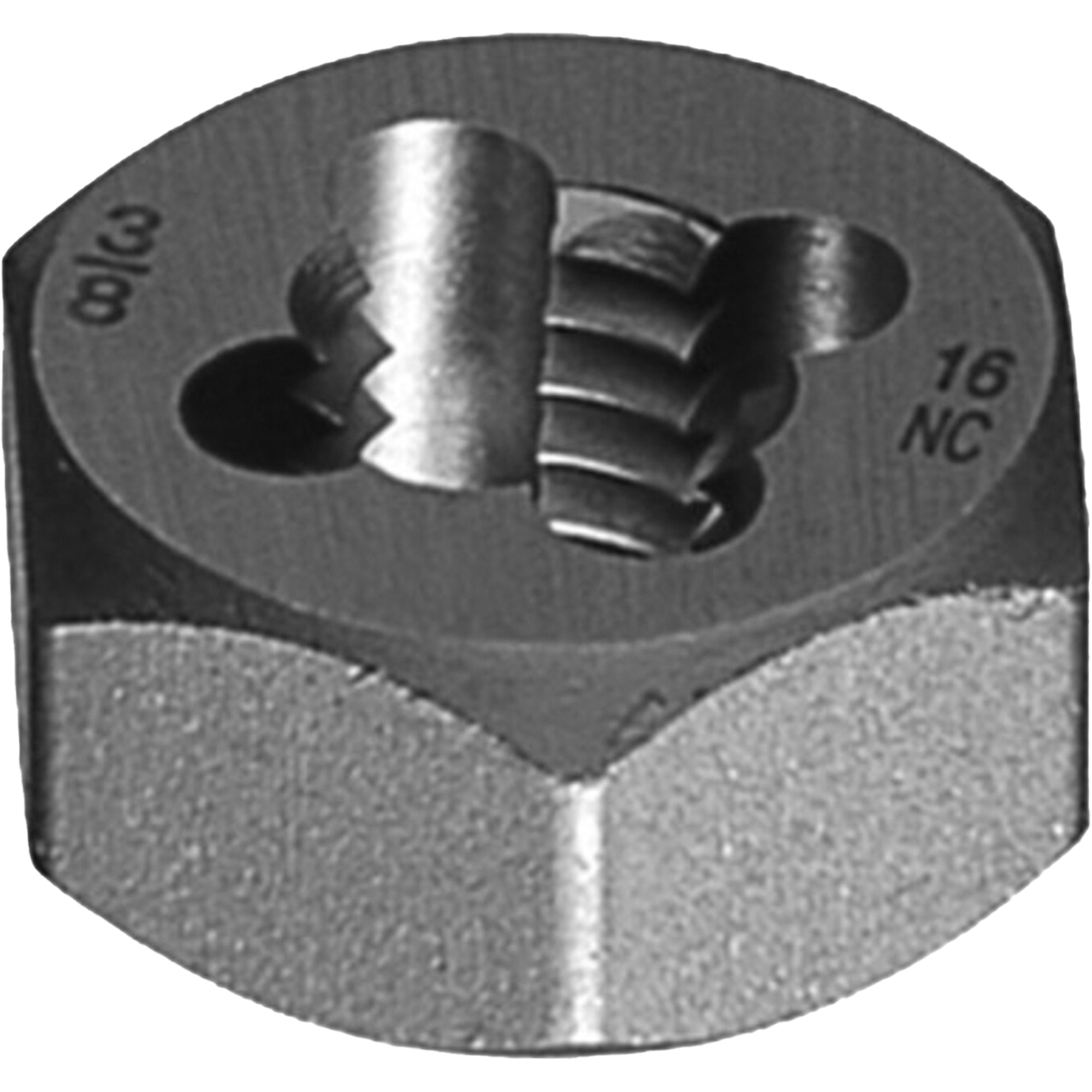 Fraise à refileter hexagonale 0650, dia. 1-13/16"/1,8125"/46,04 mm, Filet de 1-8, Acier au carbone