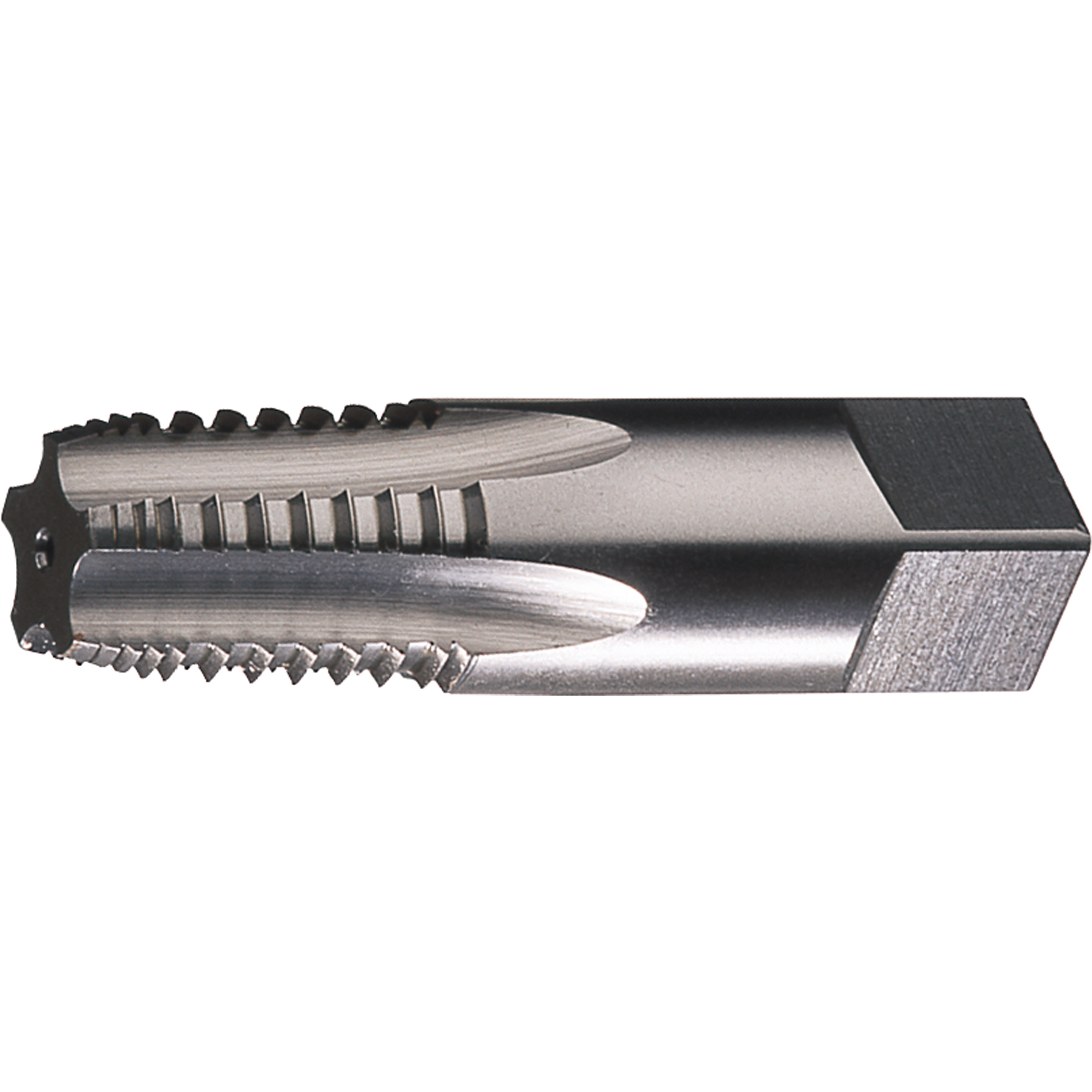 Taraud pour tuyau, 1 - 11 1/2, 4 cannelures