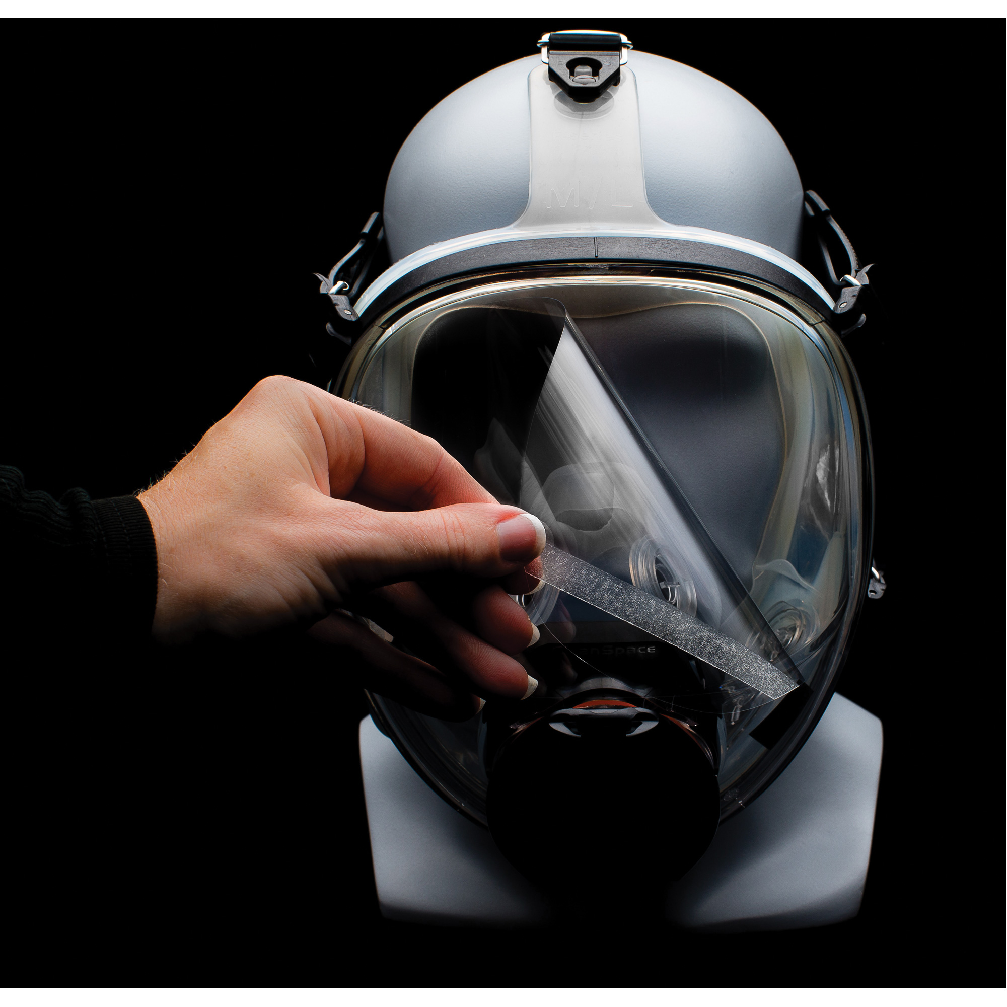Protecteur antiégratignures amovible pour visière de masque complet