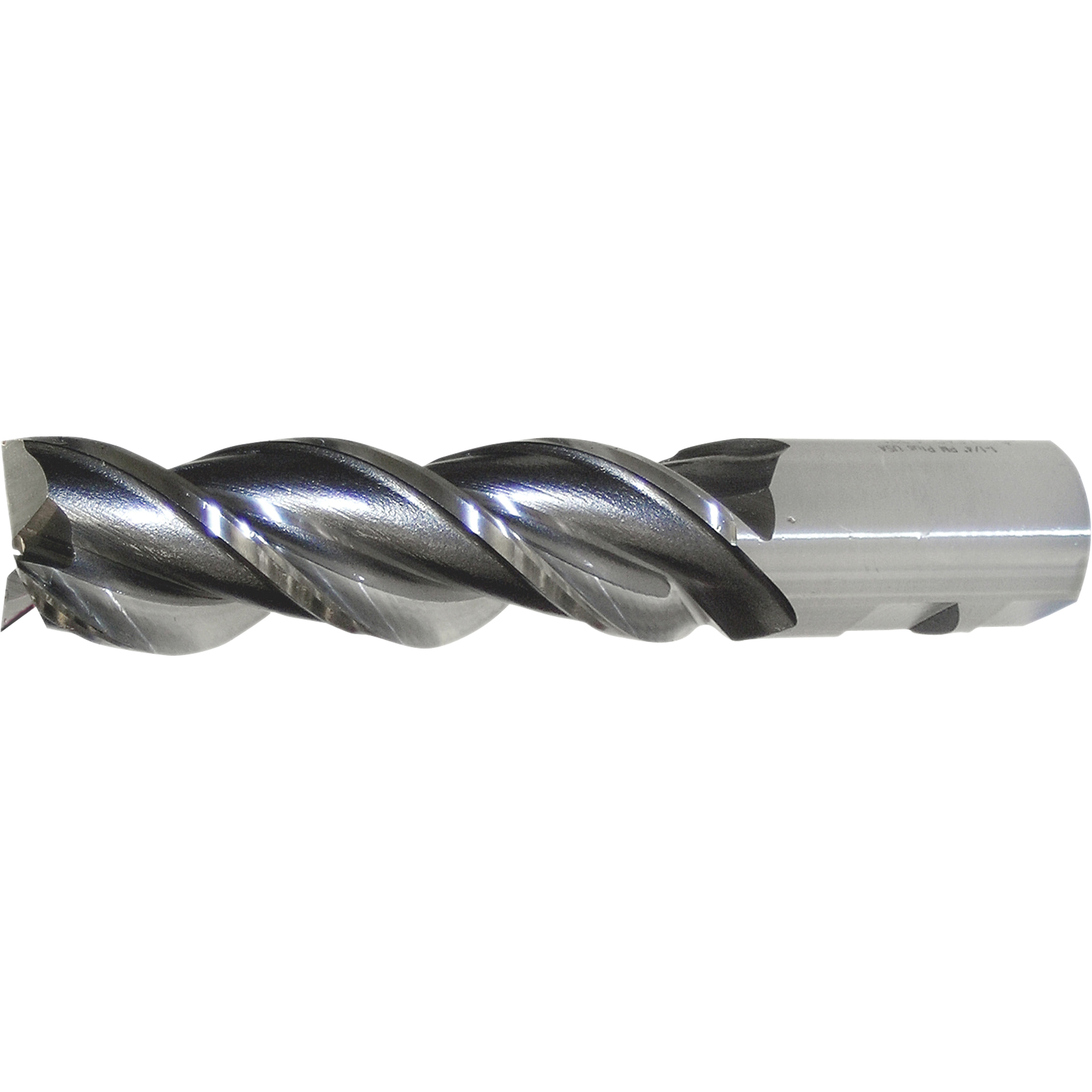 Finisseurs de coupe à embout carré simple centré en métal en poudre PM PlusMC, 1" dia., 3 cannelures