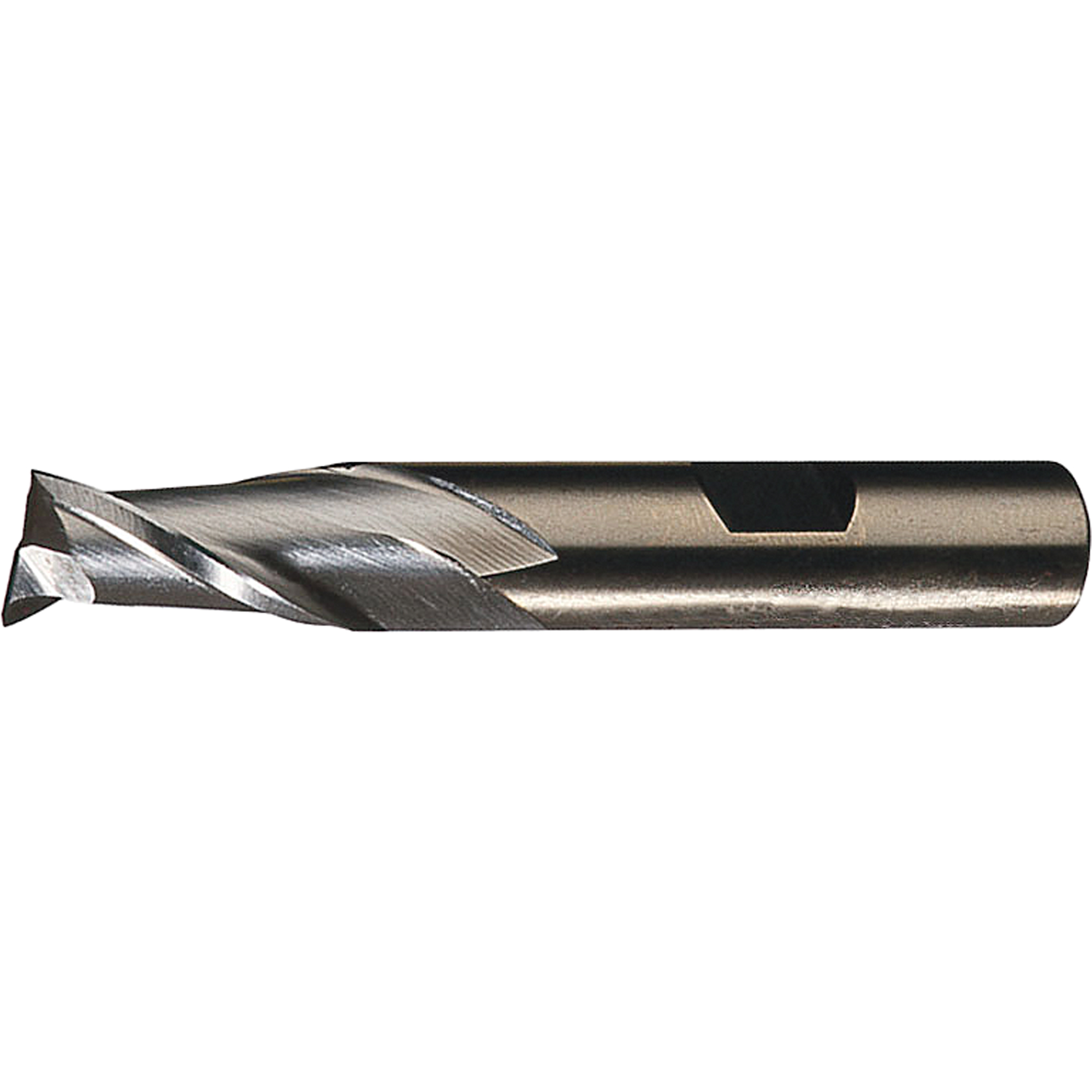 Finisseurs de coupe à embout centré carré simple, 0,625" dia., 2 cannelures, Cobalt