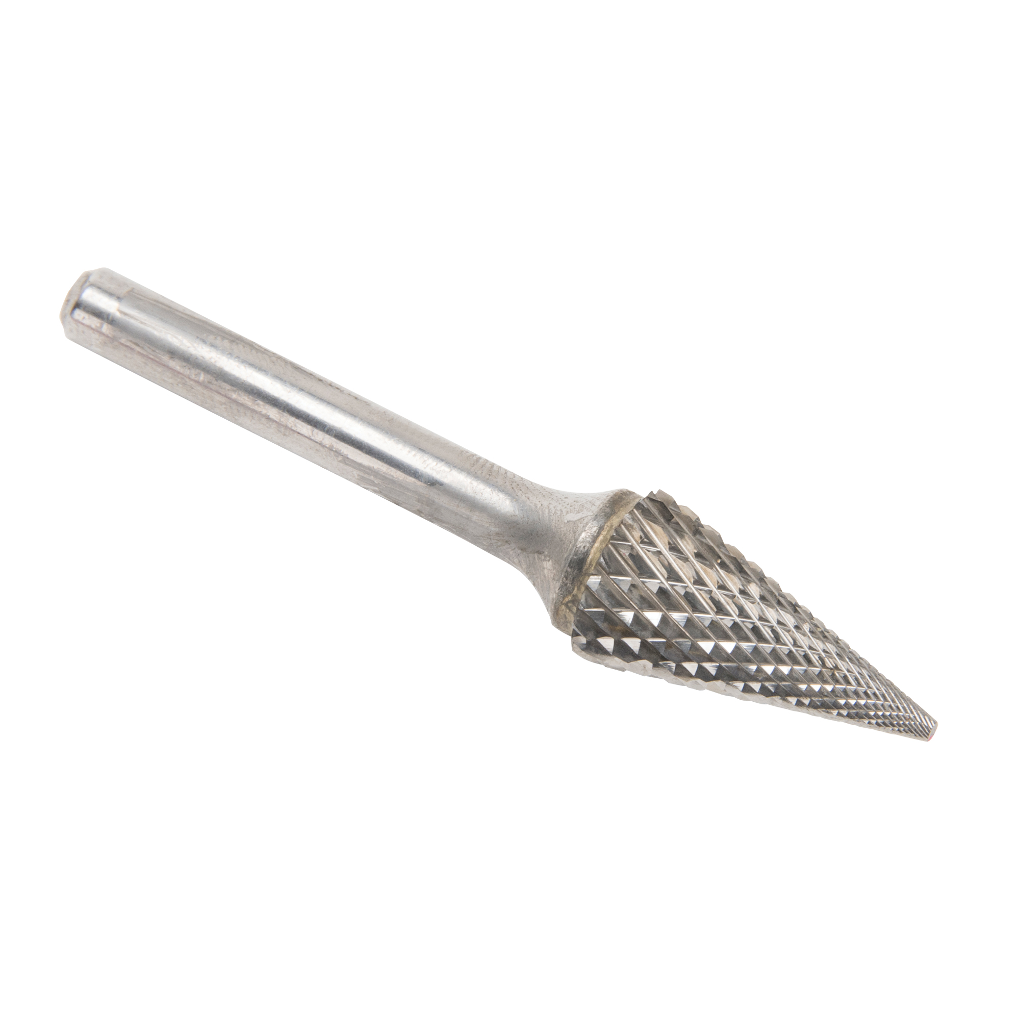 Fraises au carbure solide - Forme conique pointue, SM-5, 1/2" dia., 1/4" Tige, 22,2 mm Prof. de la coupe