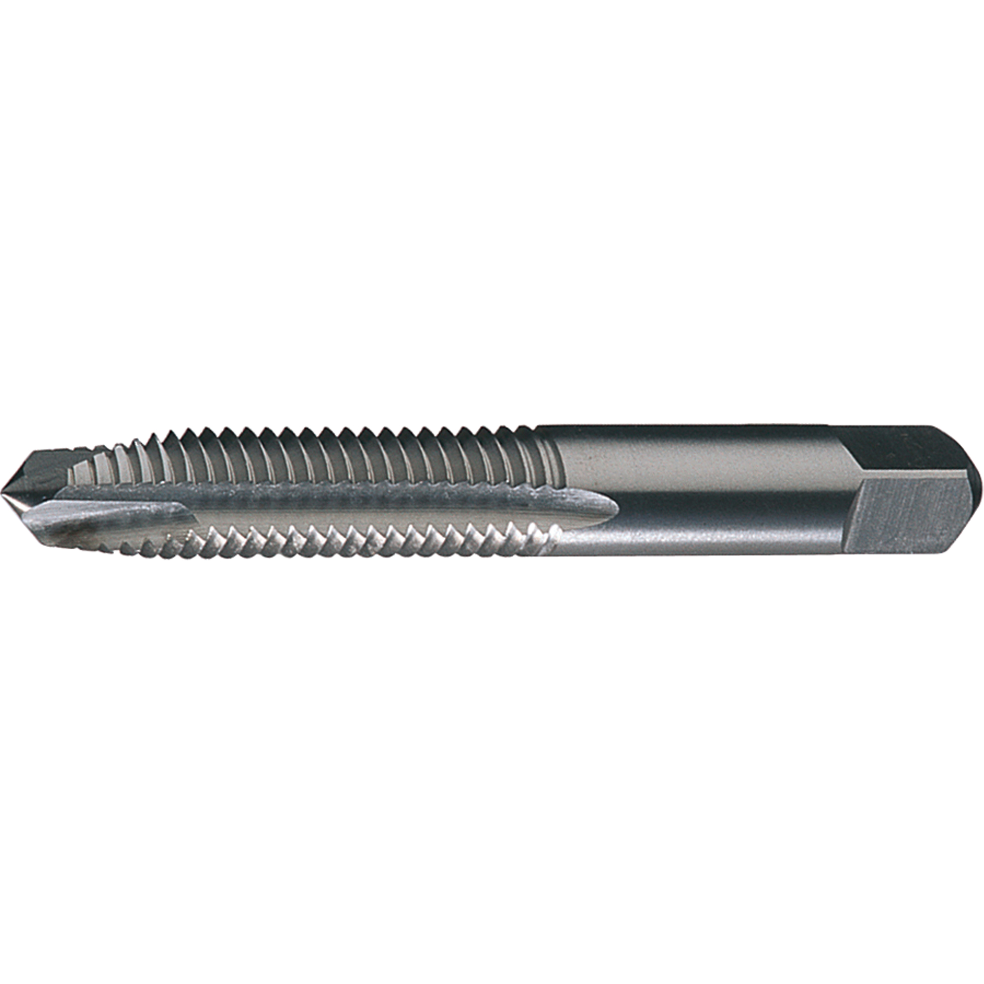 Tarauds à entrée inclinée, acier rapide, fini brillant, Acier rapide, Filet de 5/8"-18, 3-13/16" l