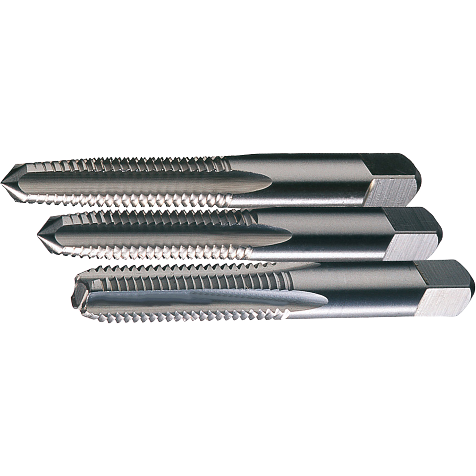 Tarauds manuels, acier rapide, fini brillant