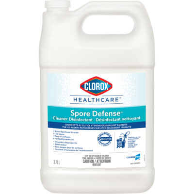 Désinfectant nettoyant Clorox HealthcareMD Spore DefenseMC, 3,78 L, Cruche