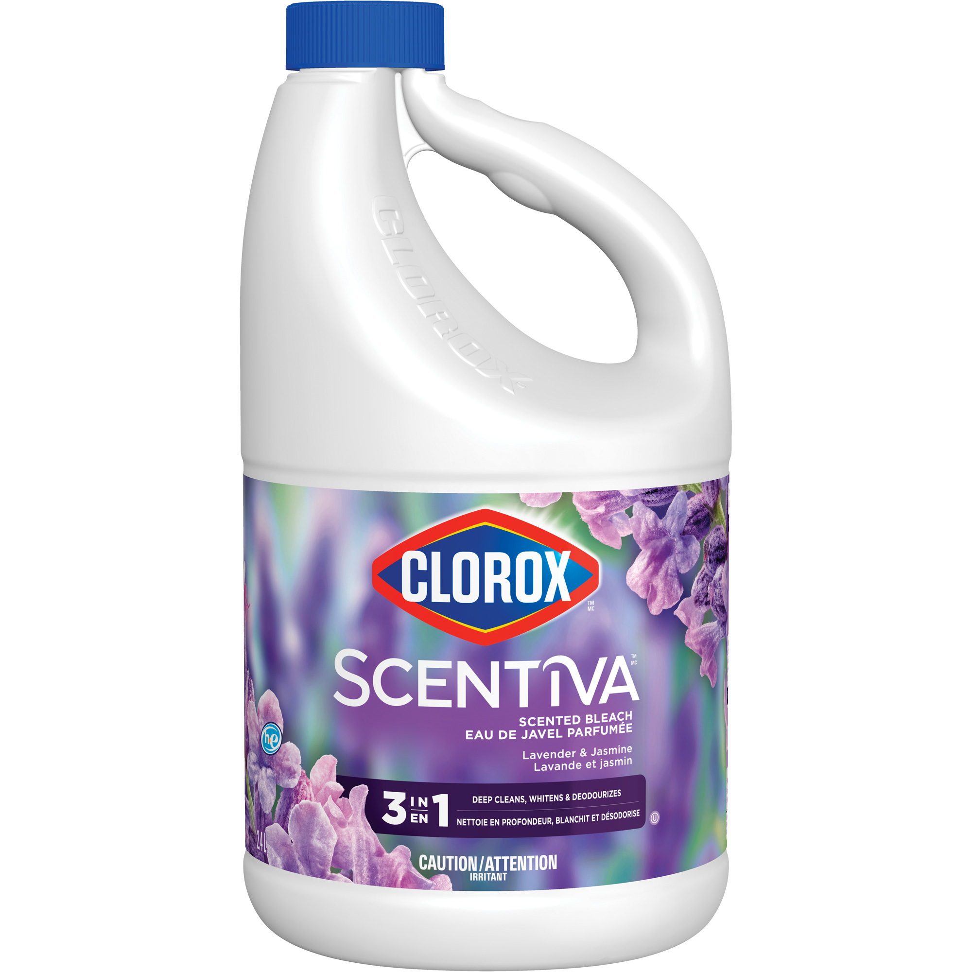Javellisant au parfum de fleur de cerisier et pêche ScentivaMC, 2,4 L, Cruche
