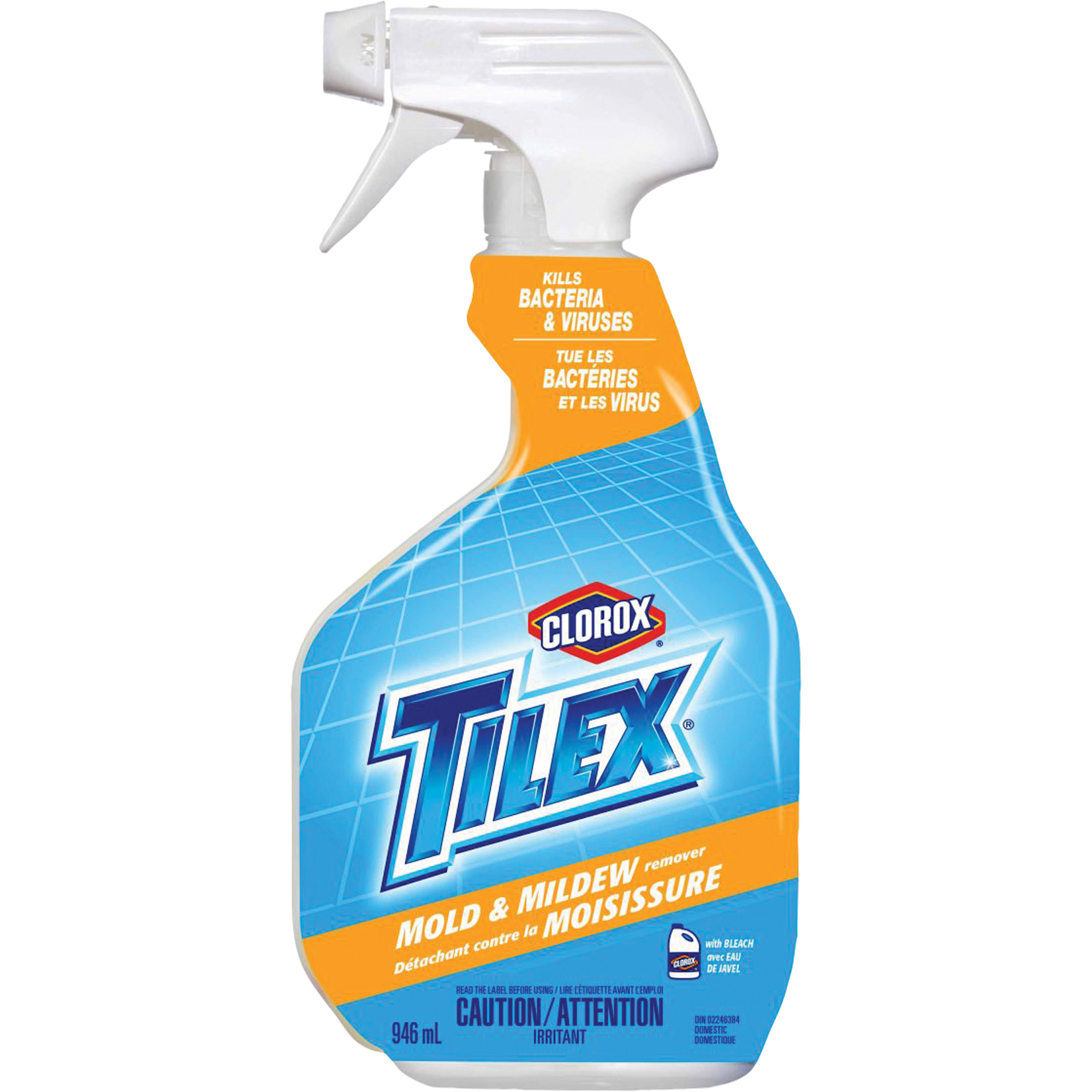 Nettoyant antimoisissures avec eau de Javel Plus TilexMD, 946 ml, Bouteille à gâchette