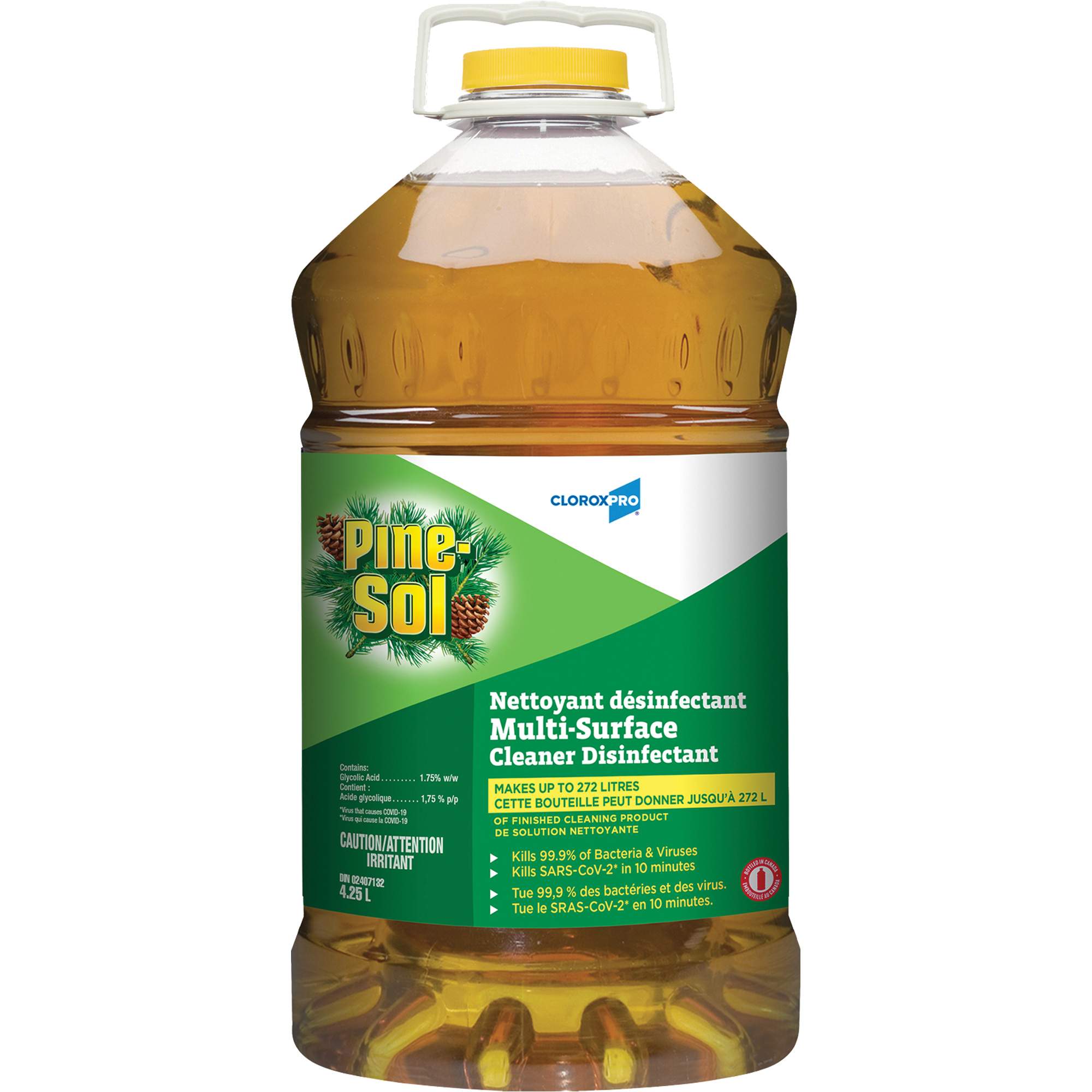 Nettoyant pour vitres et surfaces multiples Pine SolMD, 4,25 L, Cruche