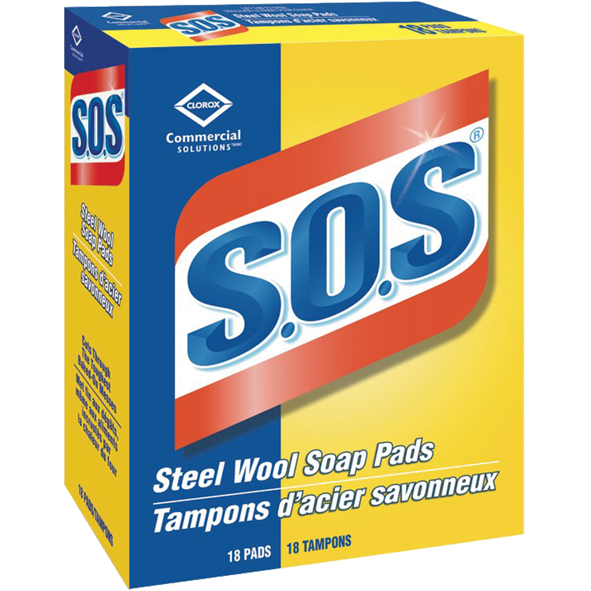 Tampons en laine d'acier saponifiée S.O.SMD
