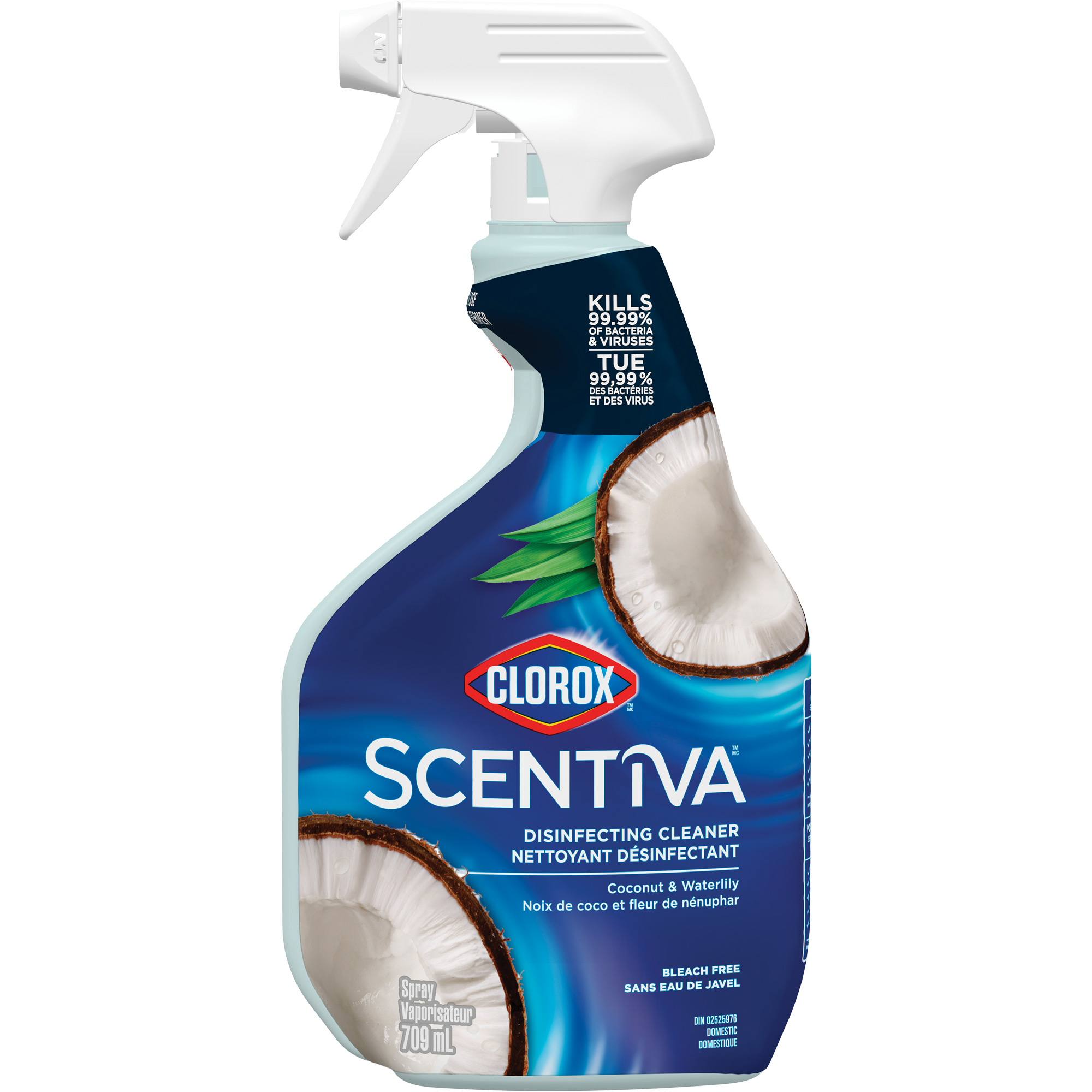 Vaporisateur nettoyant désinfectant multi-surfaces, 709 ml, Bouteille à gâchette