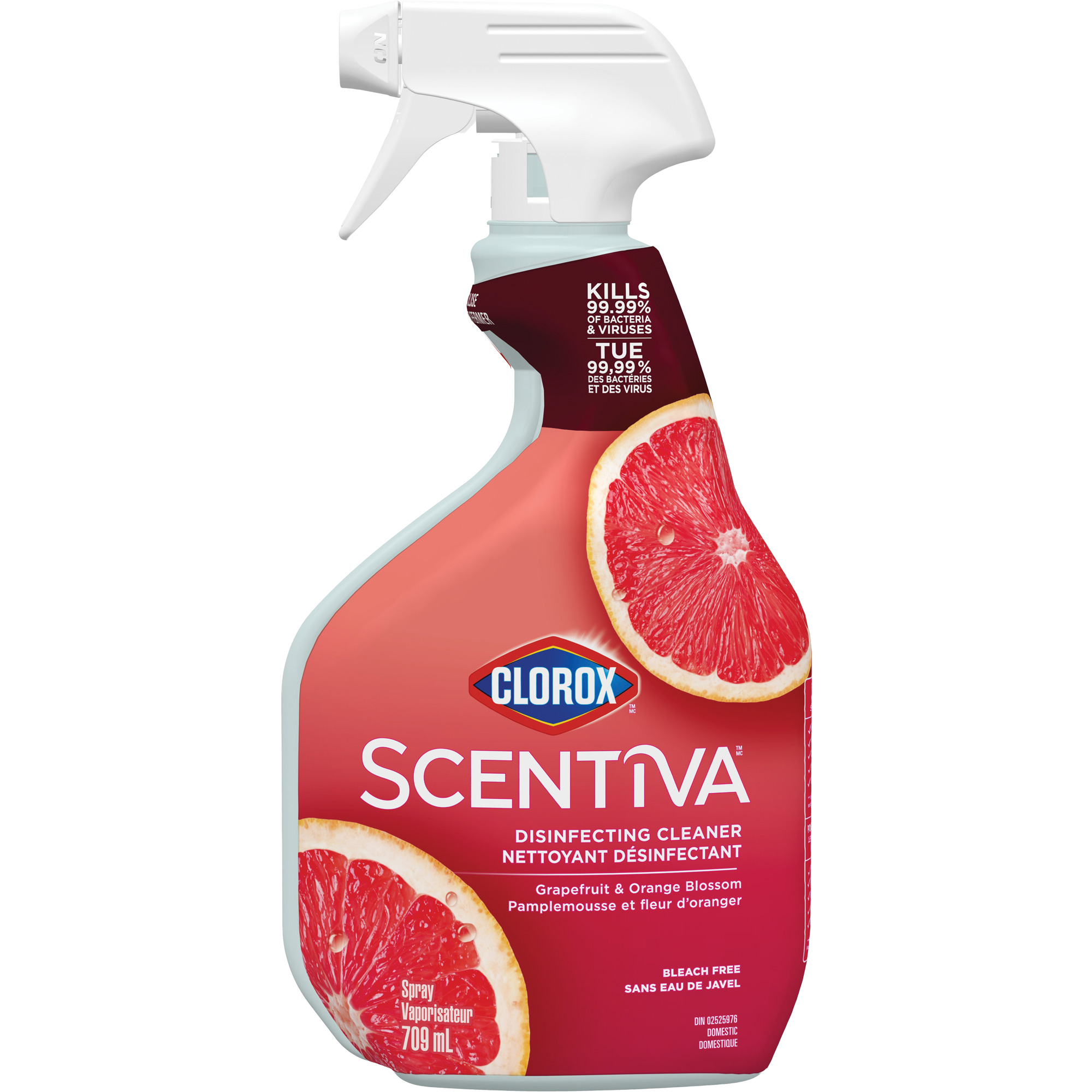 Vaporisateur nettoyant désinfectant multi-surfaces, 709 ml, Bouteille à gâchette