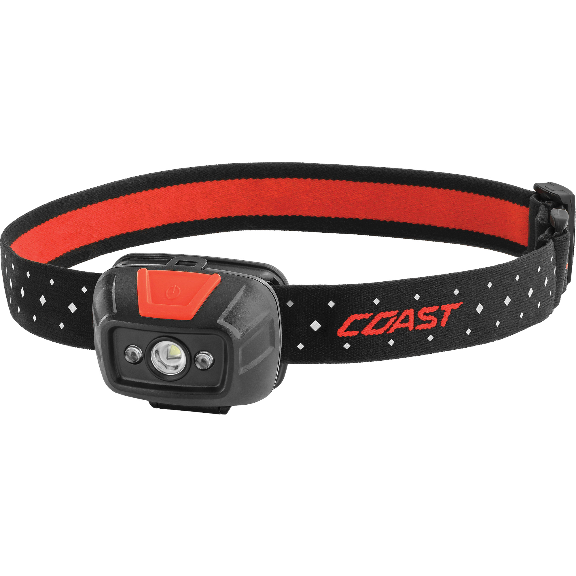 Lampe frontale à faisceau lumineux large FL19, DEL, 330 lumens, 3,25 hres de fonctionnement, piles AAA
