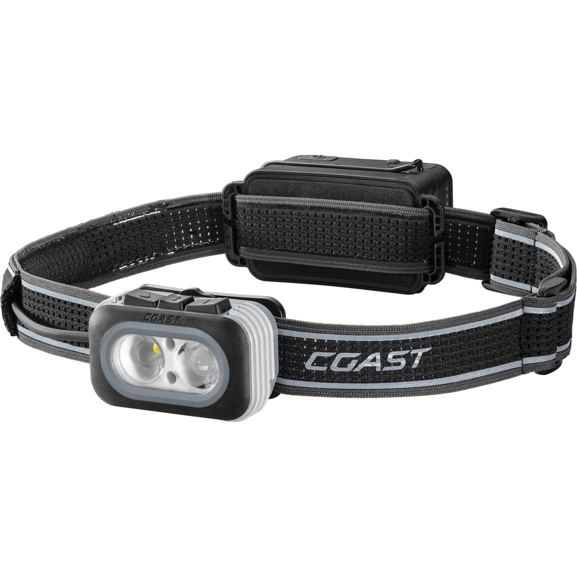 Lampe frontale tricolore RL20R, DEL, 1000 lumens, 8 hres de fonctionnement, piles Rechargeable