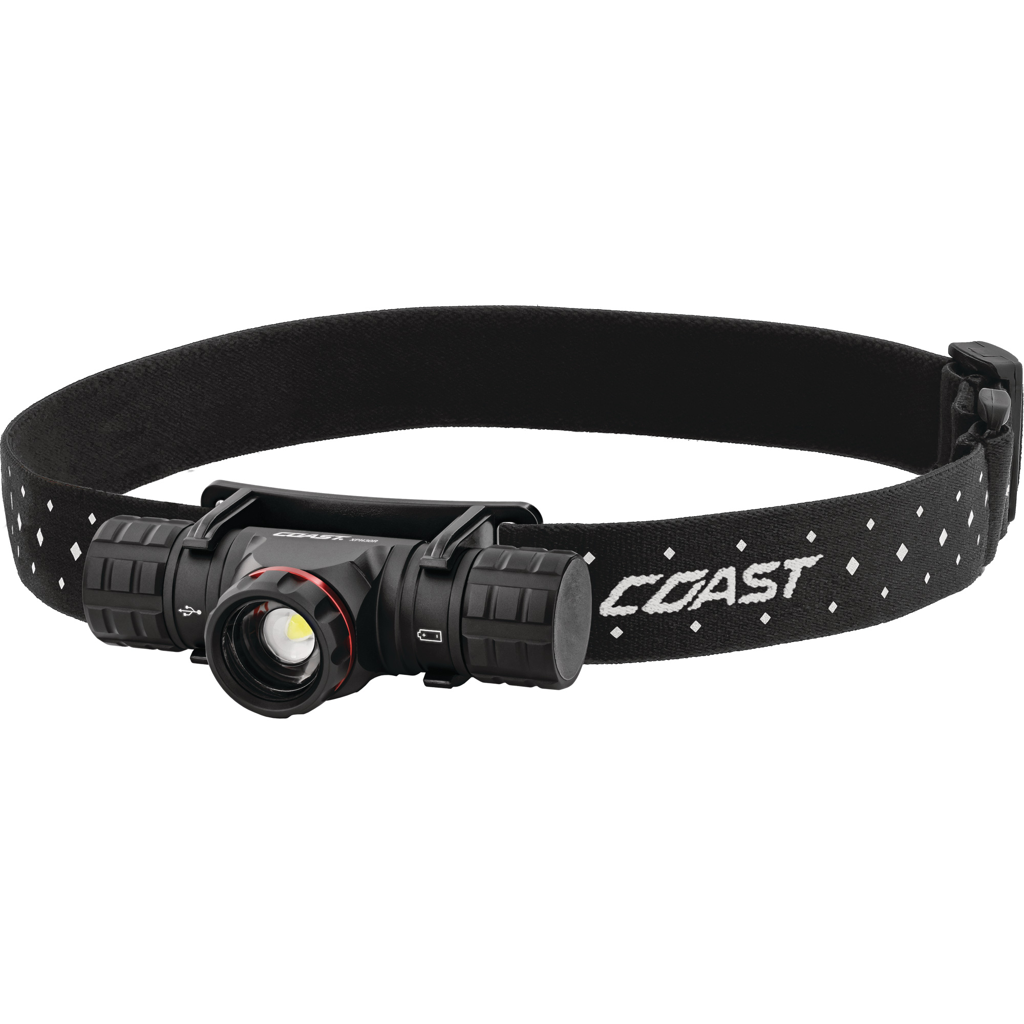 Lampe frontale XPH30R, DEL, 1000 lumens, 41 hres de fonctionnement, piles Rechargeable/CR123