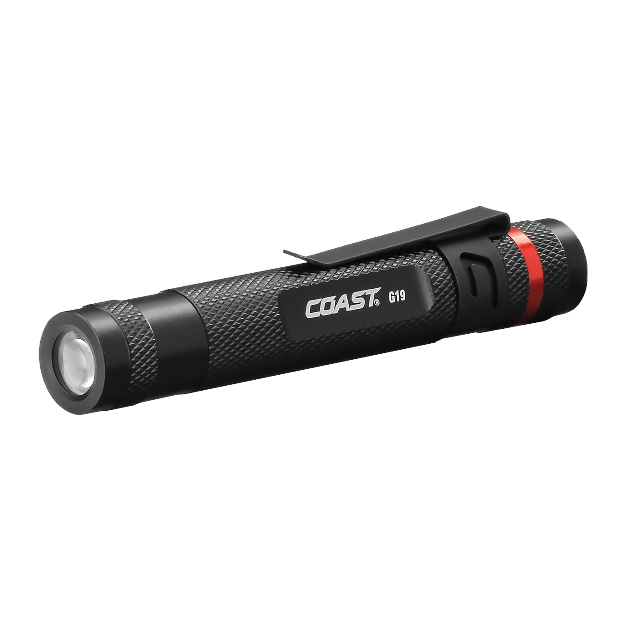 Lampe stylo G19, DEL, Corps en Aluminium, piles AAA, Compris