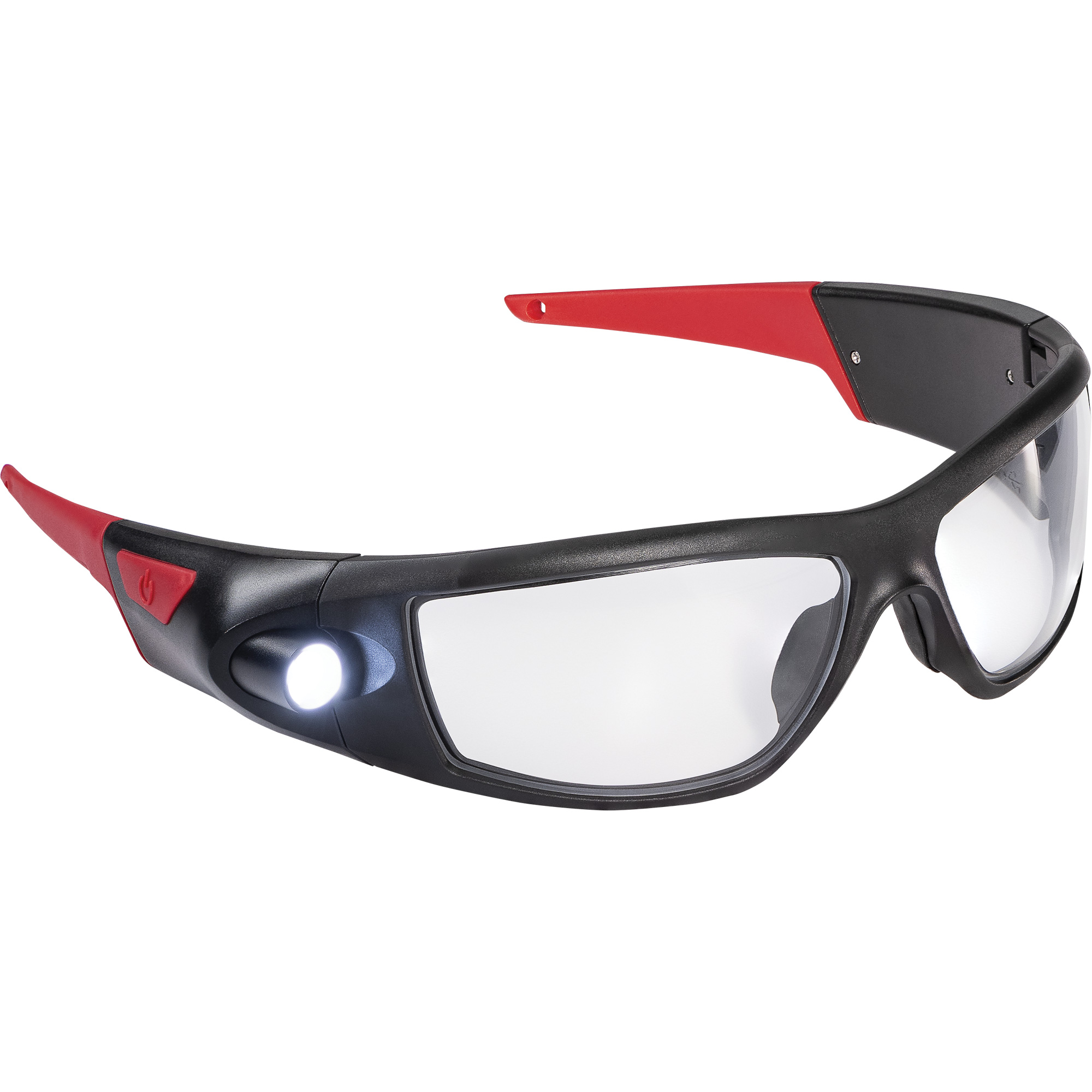 Lunettes de sécurité à faisceau d'inspection rechargeable SPG400, Lentille Transparent, ANSI Z87+