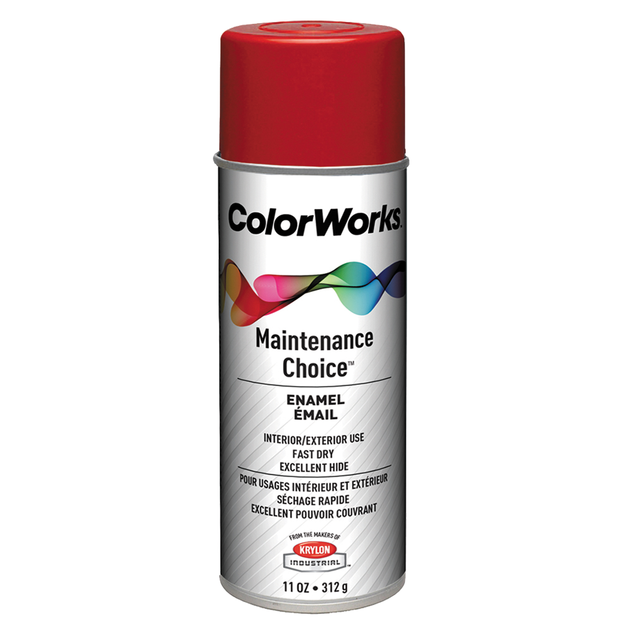 Émail Maintenance ChoiceMC, Rouge cerise, Brillant, 11 oz, Canette aérosol