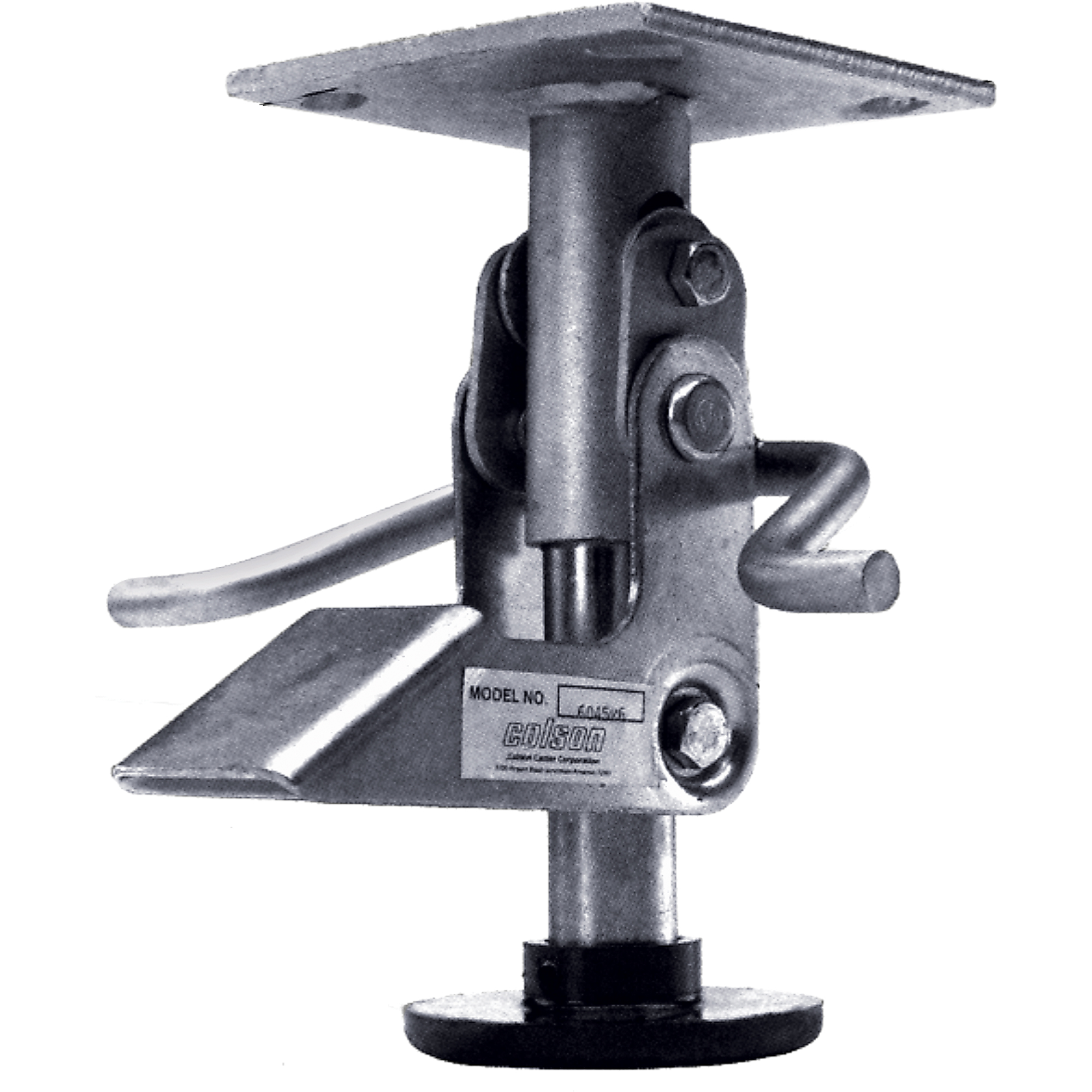 Verrous de plancher - Robuste, 4-3/4" Hauteur rallongée, 3-11/16" Hauteur rétractée