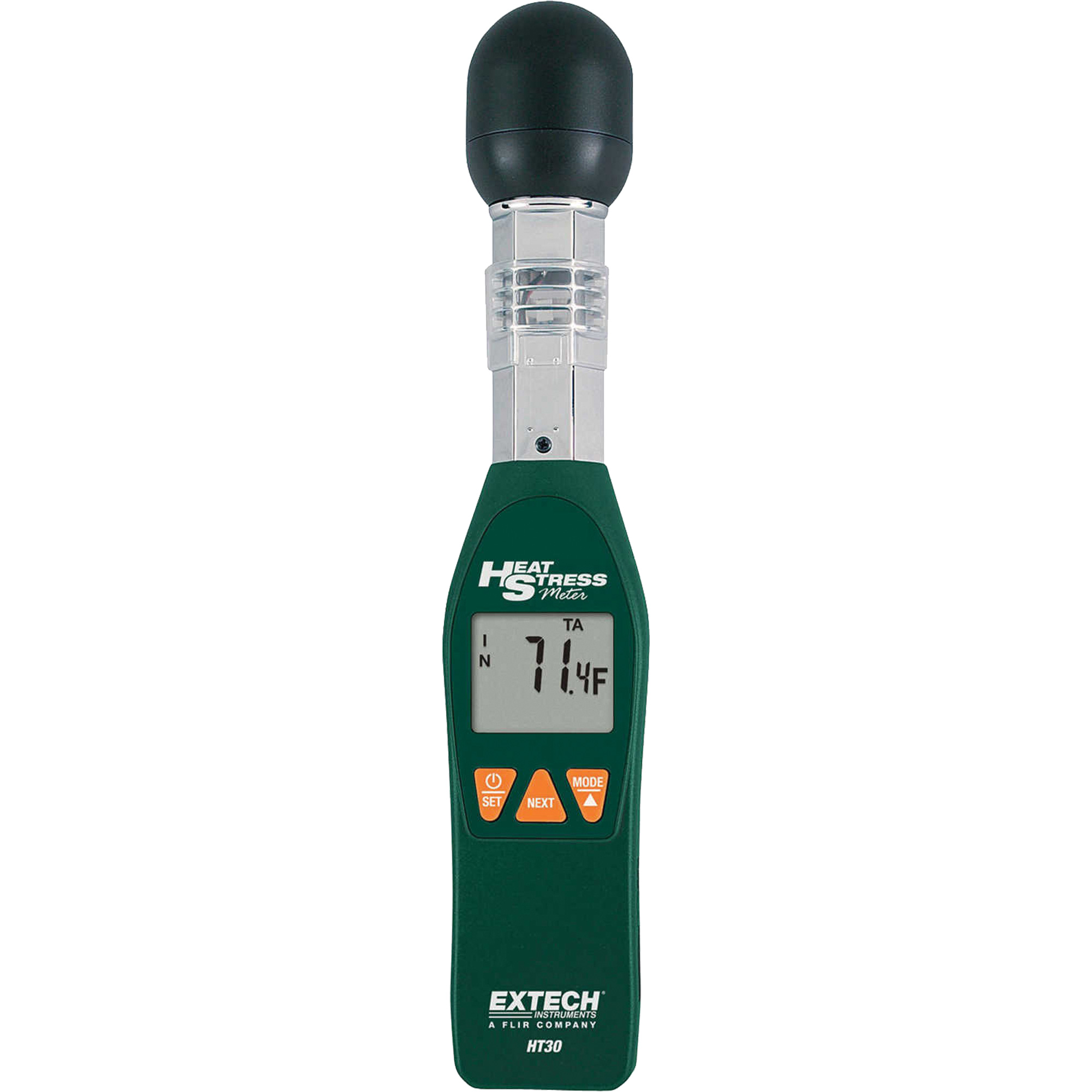 Compteur de contrainte thermique à thermomètre globe mouillé ExtechMD