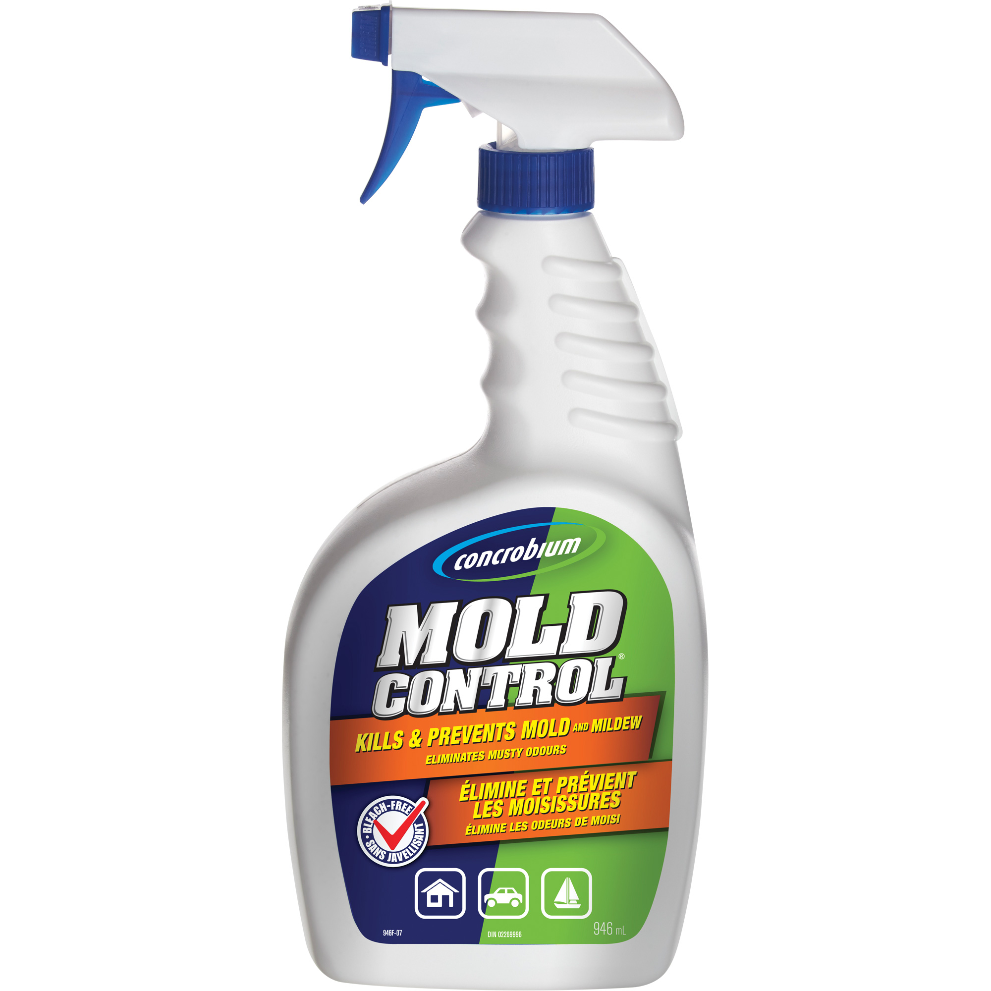 Agent antimoisissure ConcrobiumMD Mold Control, 946 ml, Bouteille à gâchette