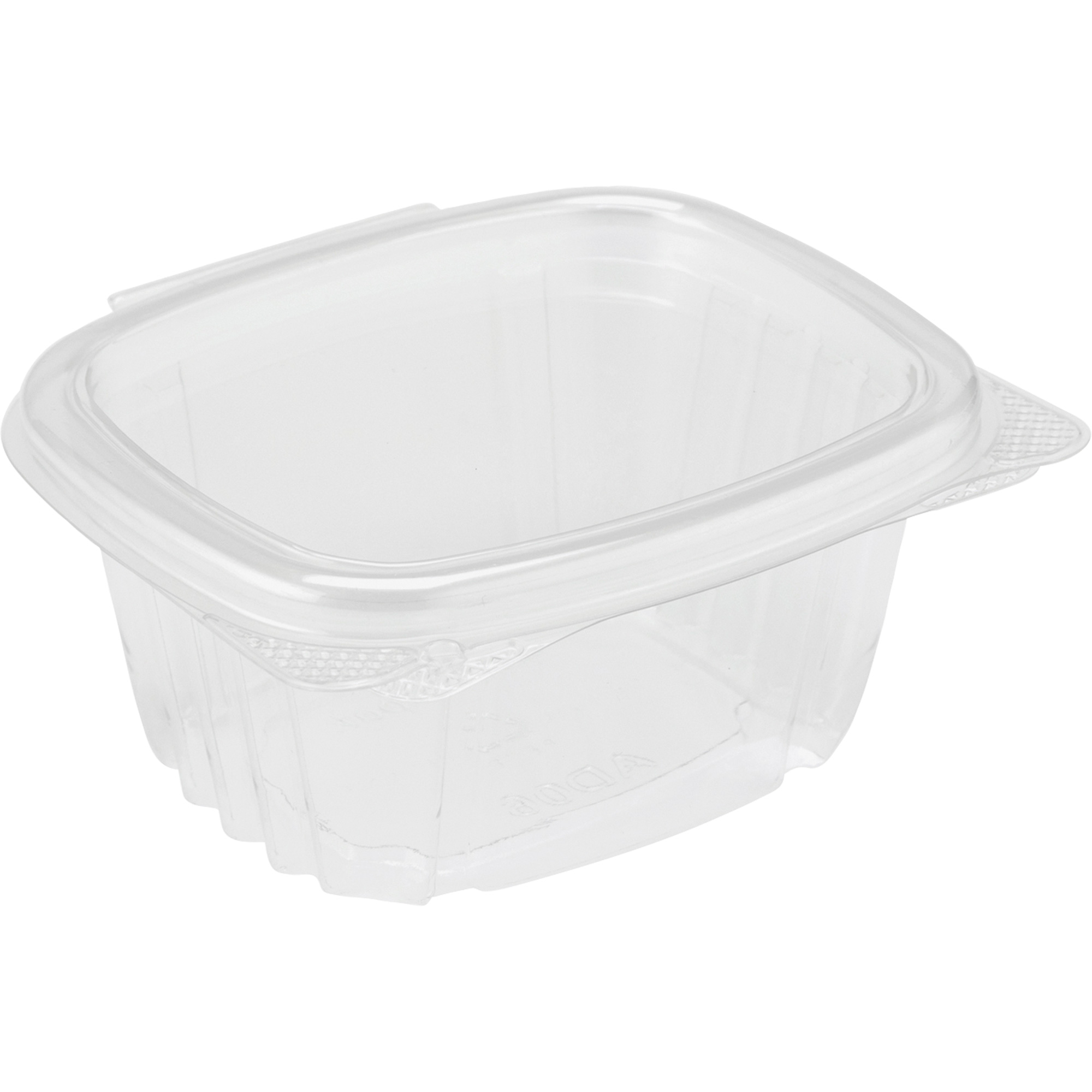 Contenant pour charcuterie avec couvercle à charnière, Plastique