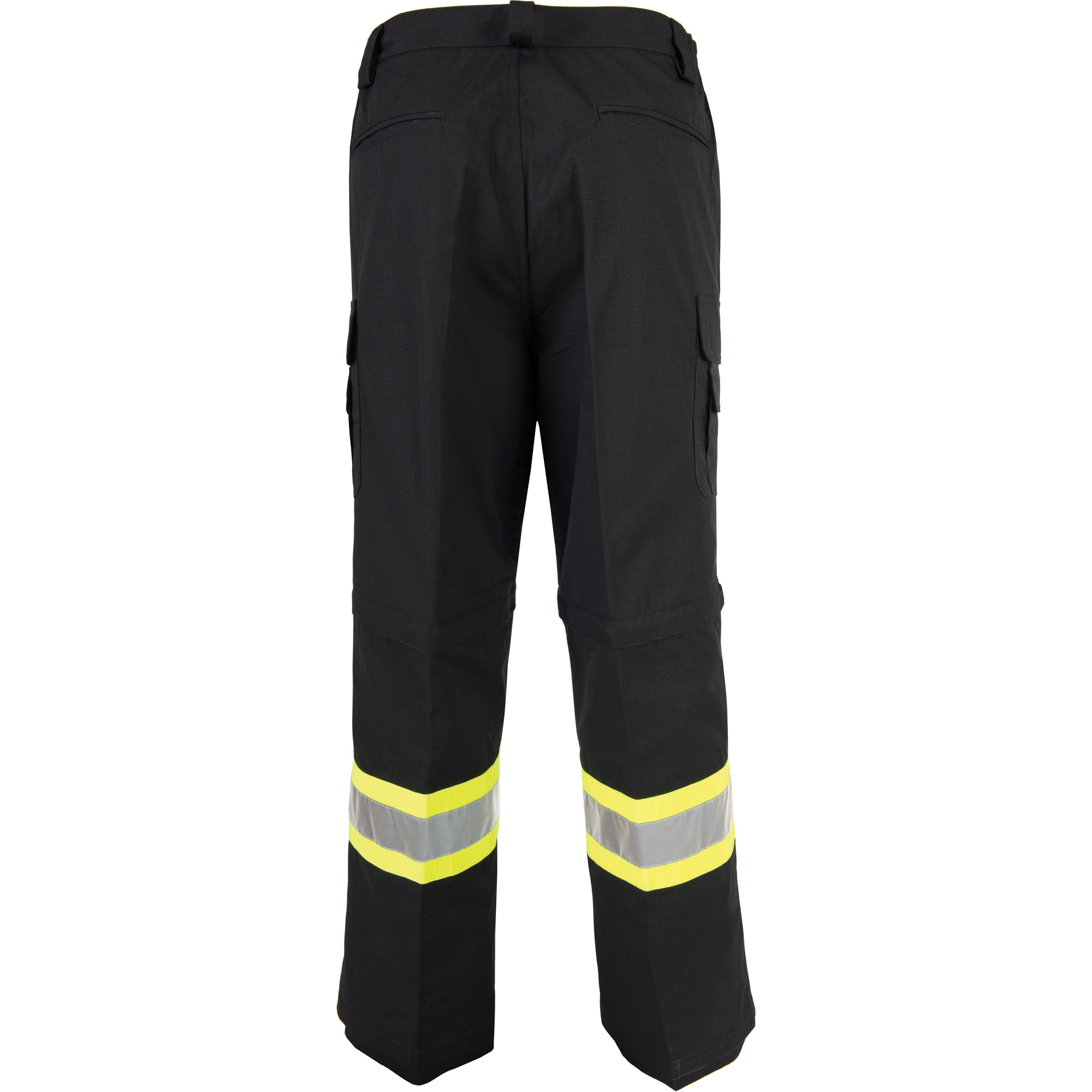 Pantalons ventilés haute visibilité toutes saisons, Poly-coton, 34, Noir