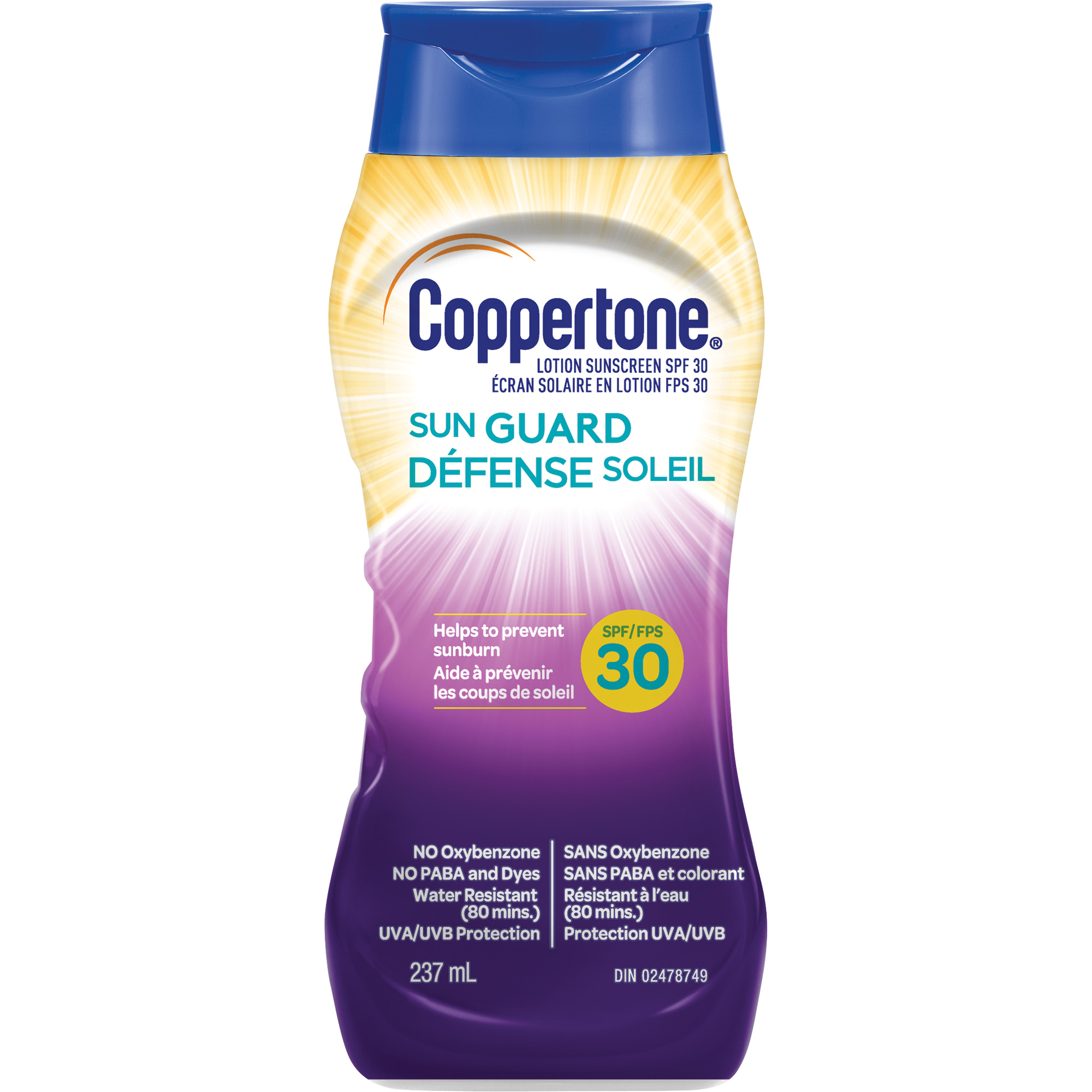 Écran solaire résistant à l'eau, FPS 30, Lotion