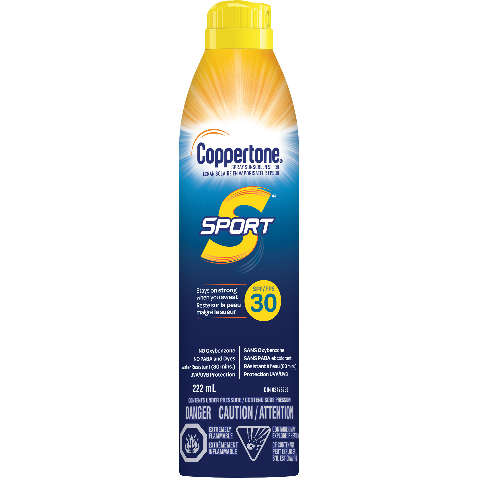 Écran solaire résistant à l'eau SportMD, FPS 30, Aérosol