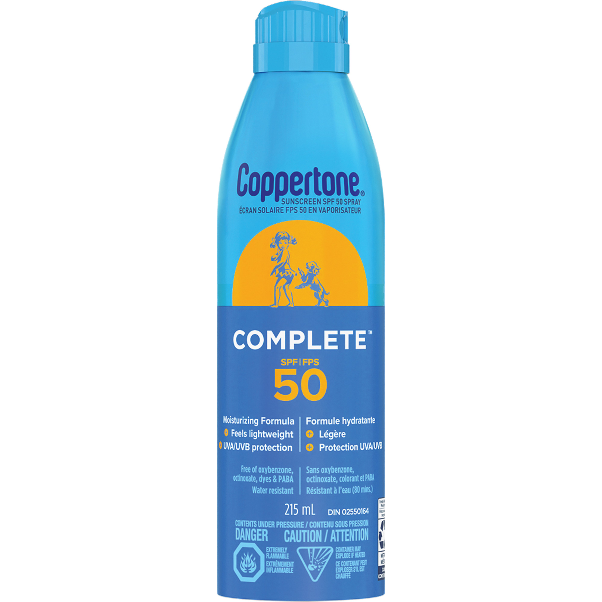 Écran solaire résistant à l'eau SportMD, FPS 50, Aérosol