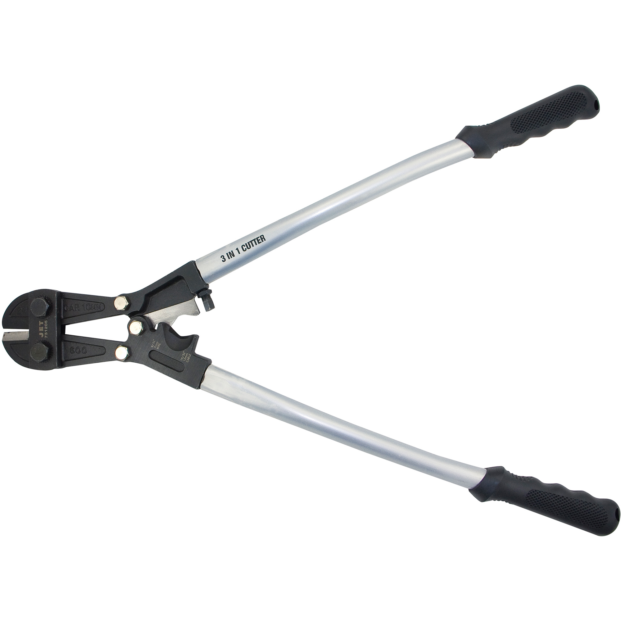 Coupe-boulon 3-en-1, 24" l, Coupe centrale