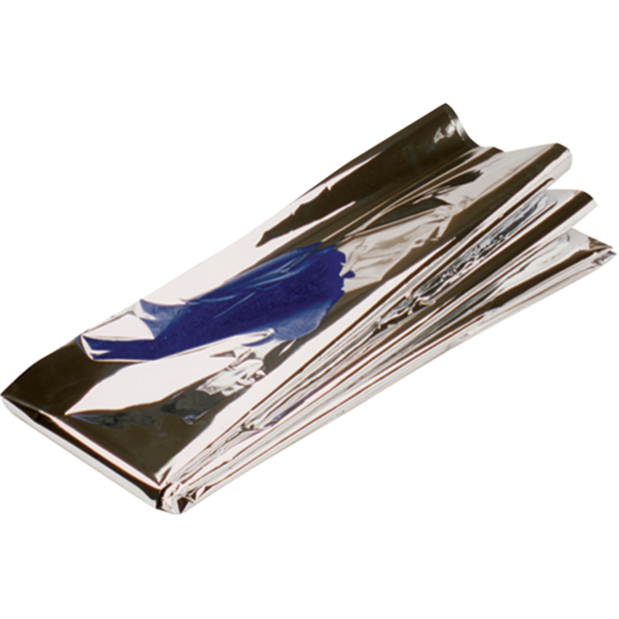Couvertures de secours aluminisées, Polyester aluminisé