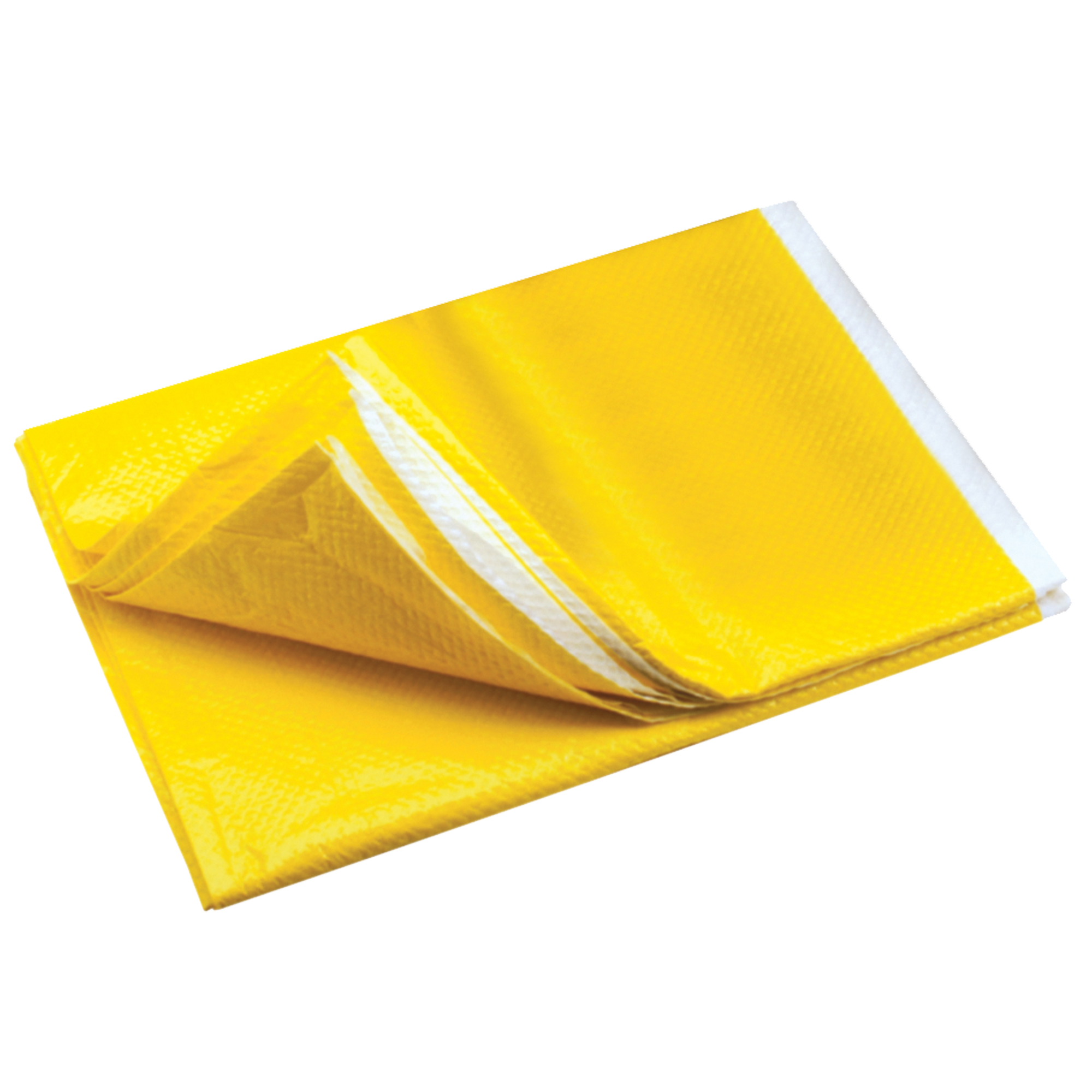 Couvertures de secours, Polyester